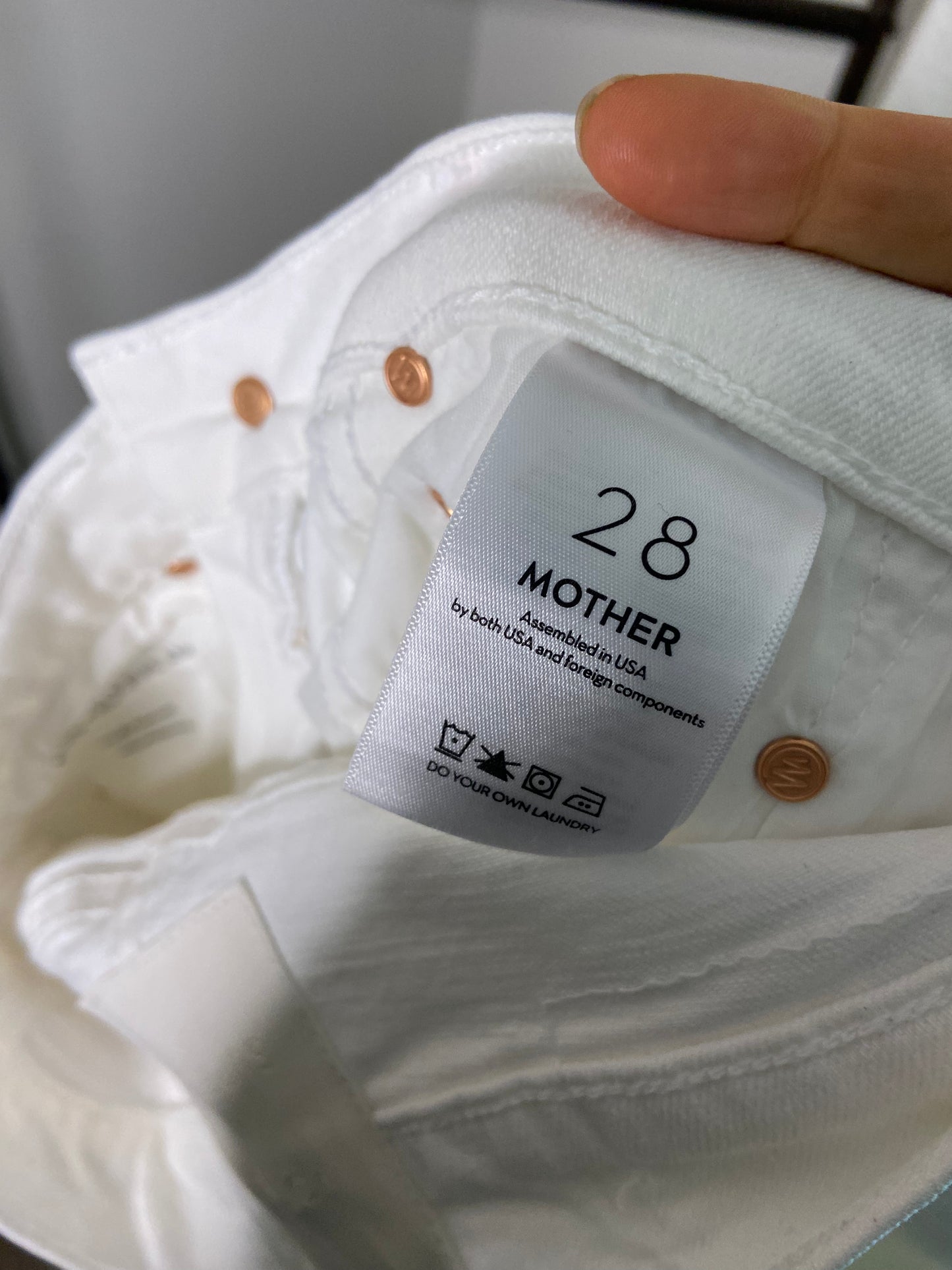 Mother The Half Pipe Ankle Jeans size 28