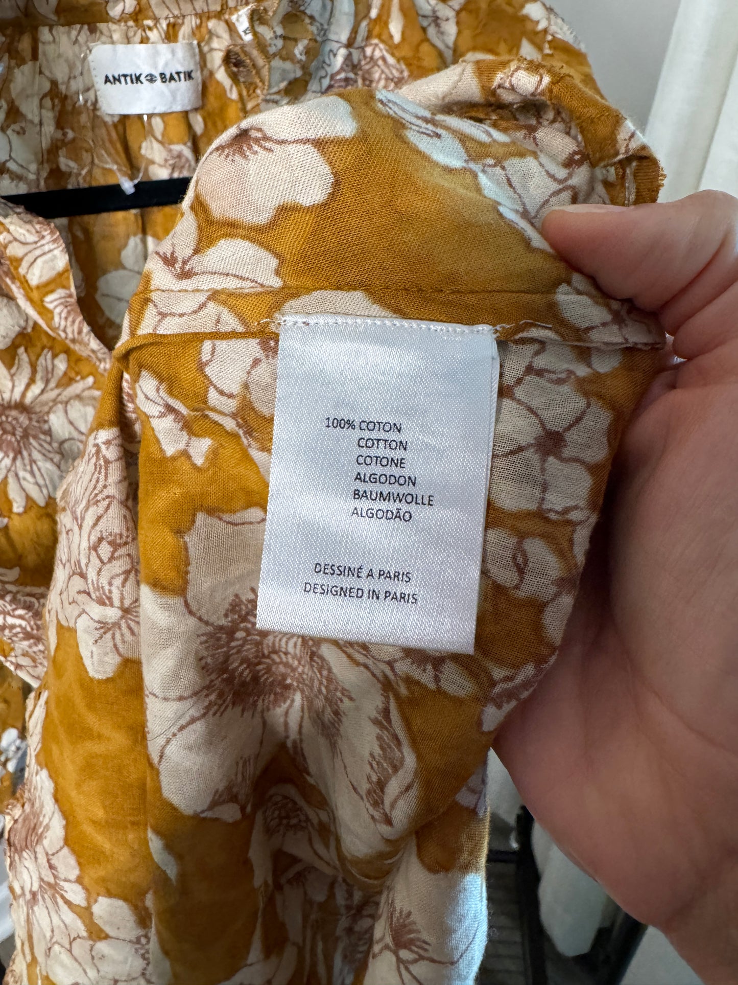 Antik Batik Leoni Mini Dress size XS