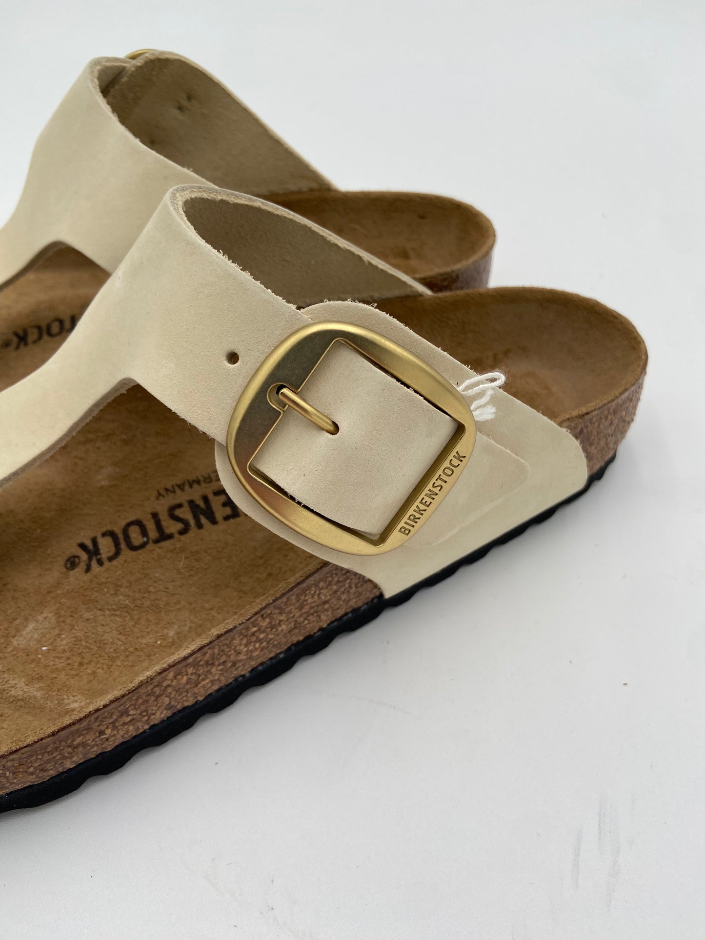 Birkenstock Gizeh Big Buckle High Shine Sandals size 38 US 7-7.5