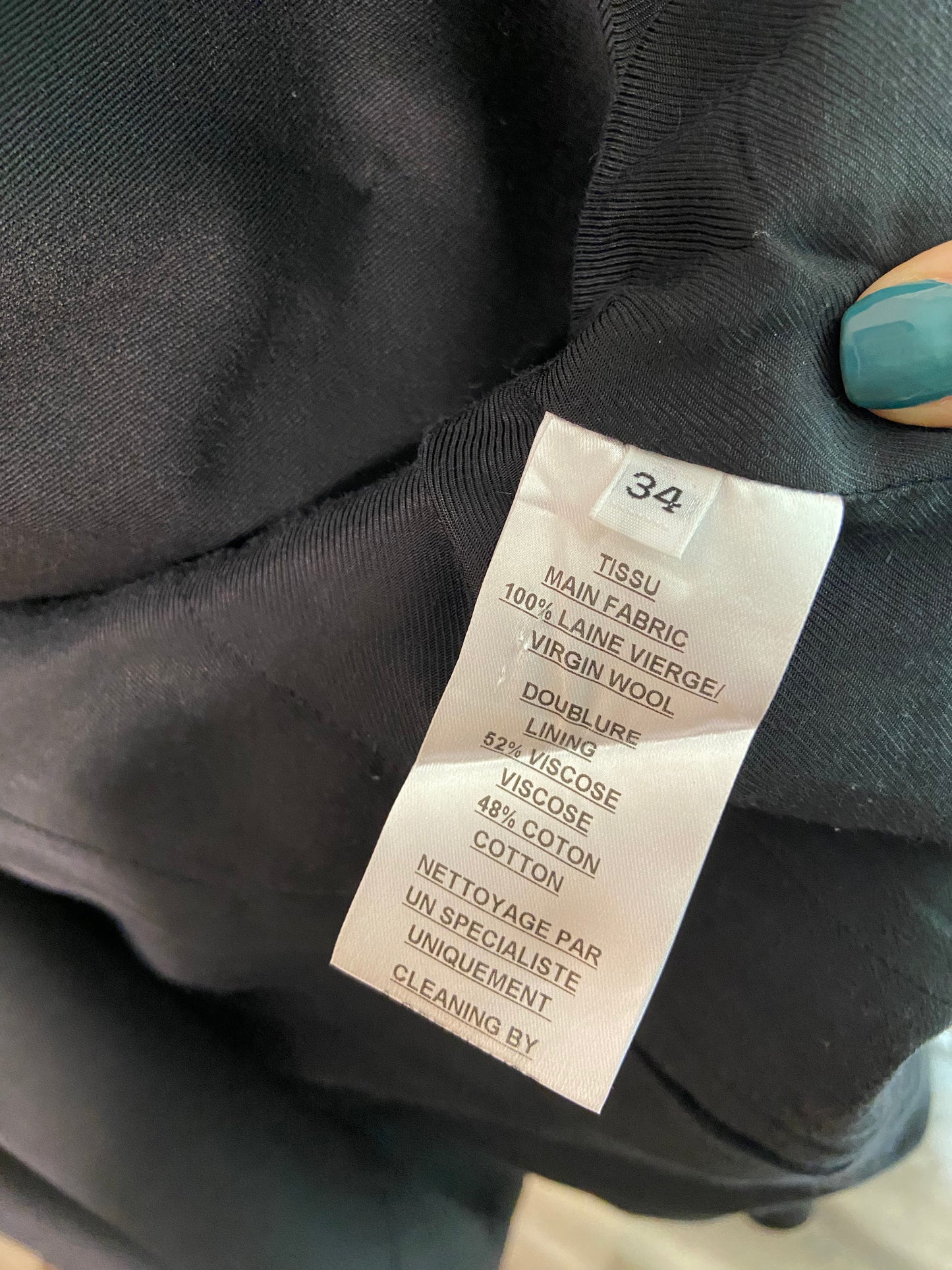 Balmain Fitted Double Breasted Blazer size XS - 34