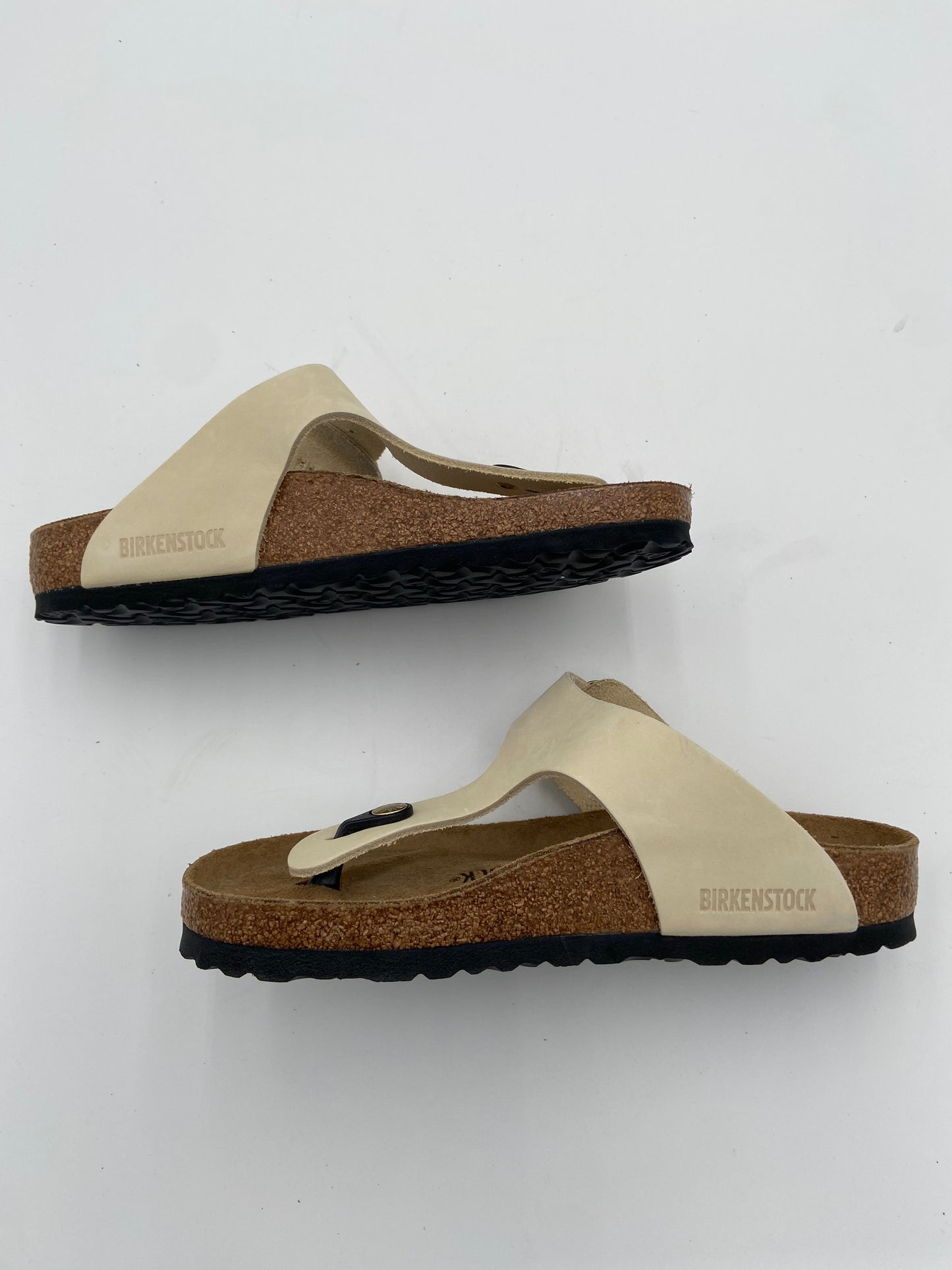 Birkenstock Gizeh Big Buckle High Shine Sandals size 38 US 7-7.5