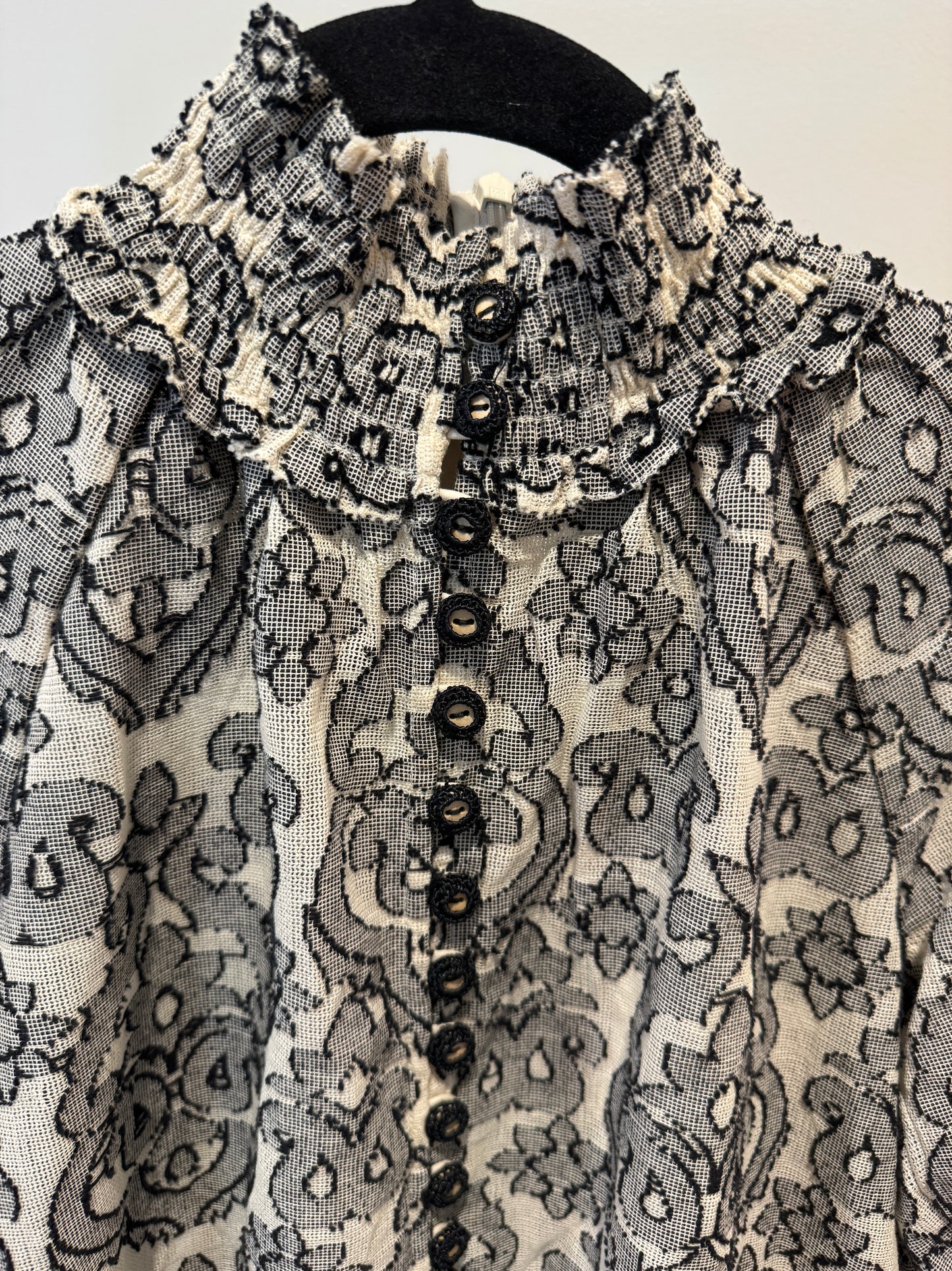 Zimmermann Wylie Lantern Mini Dress size 0 US 4