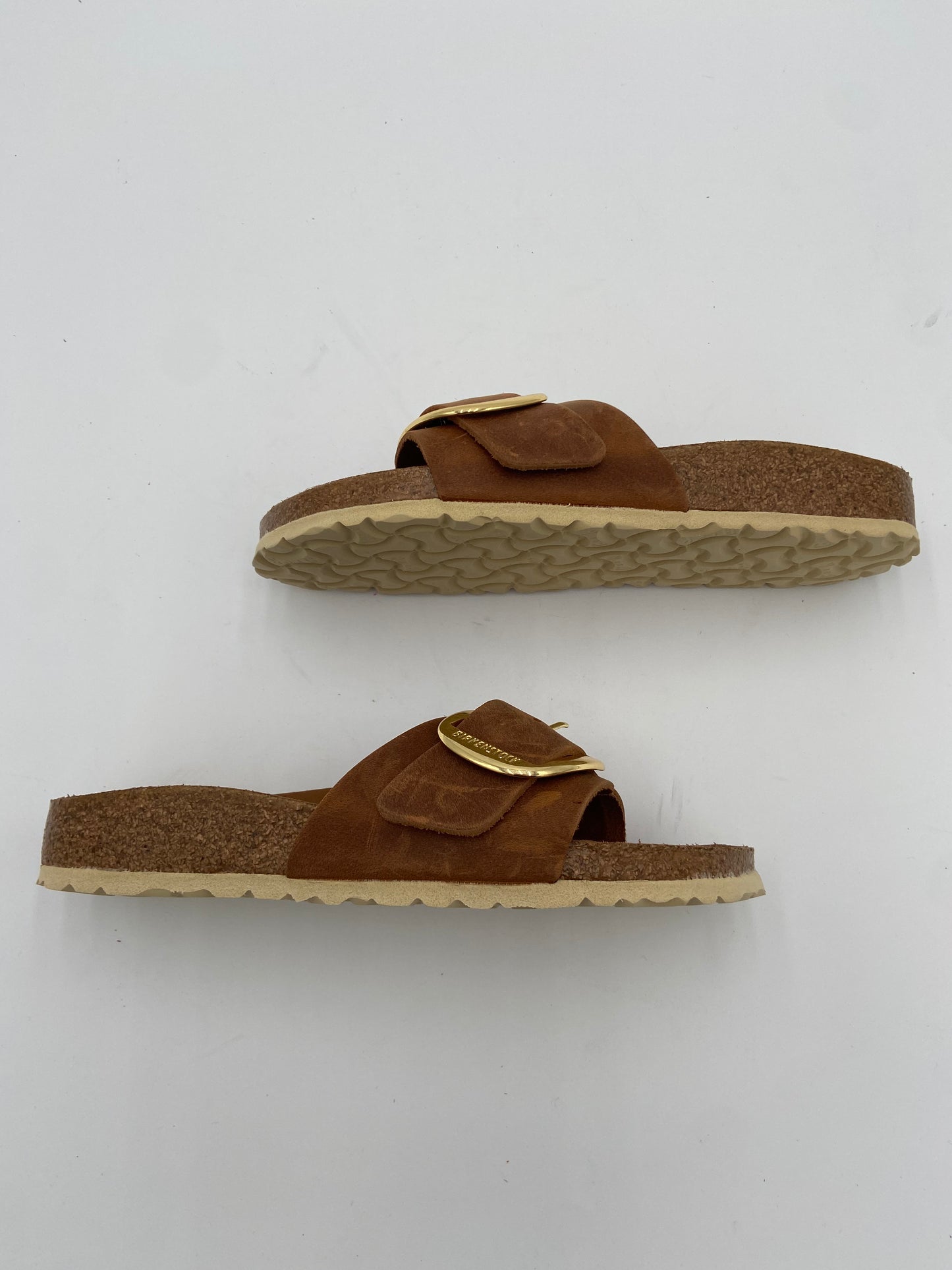 Birkenstock Madrid Big Buckle Nubuck Sandals size 37 US6-6.5