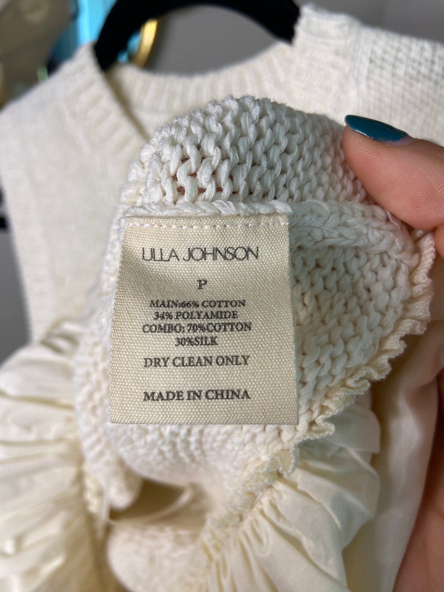 Ulla Johnson Edda Top size XS