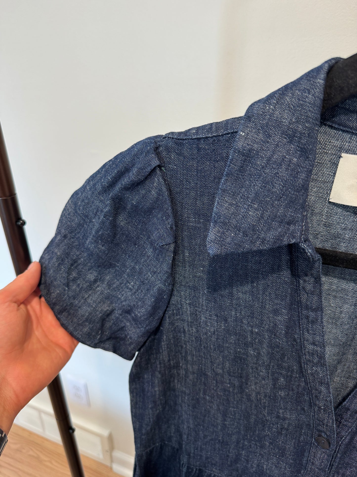 Brochu Walker The Havana Indigo Denim Dress size XS