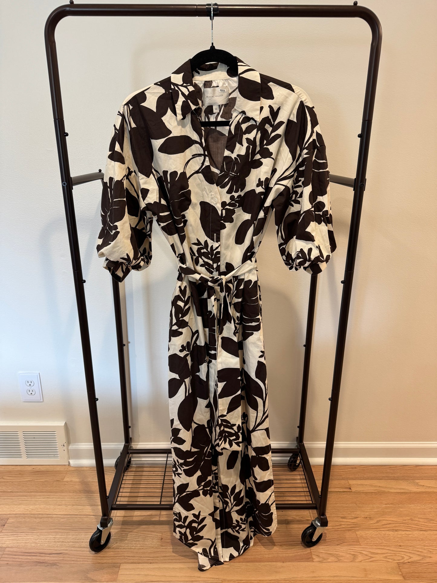 Brochu Walker The Kate Printed Maxi Dress in Java Combo size XS