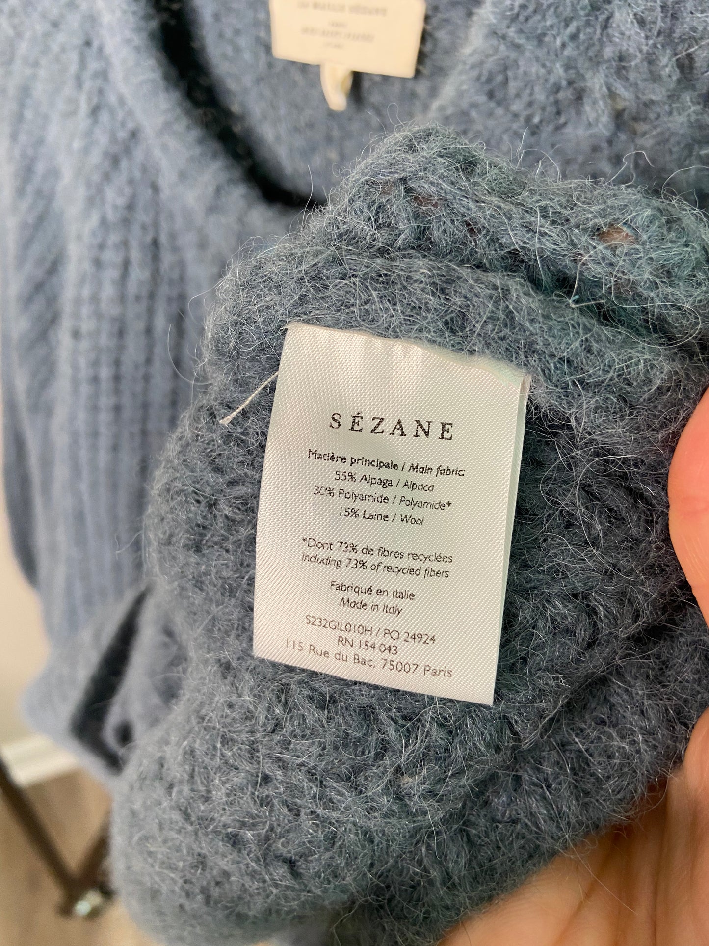 Sezane Emile Cardigan size S