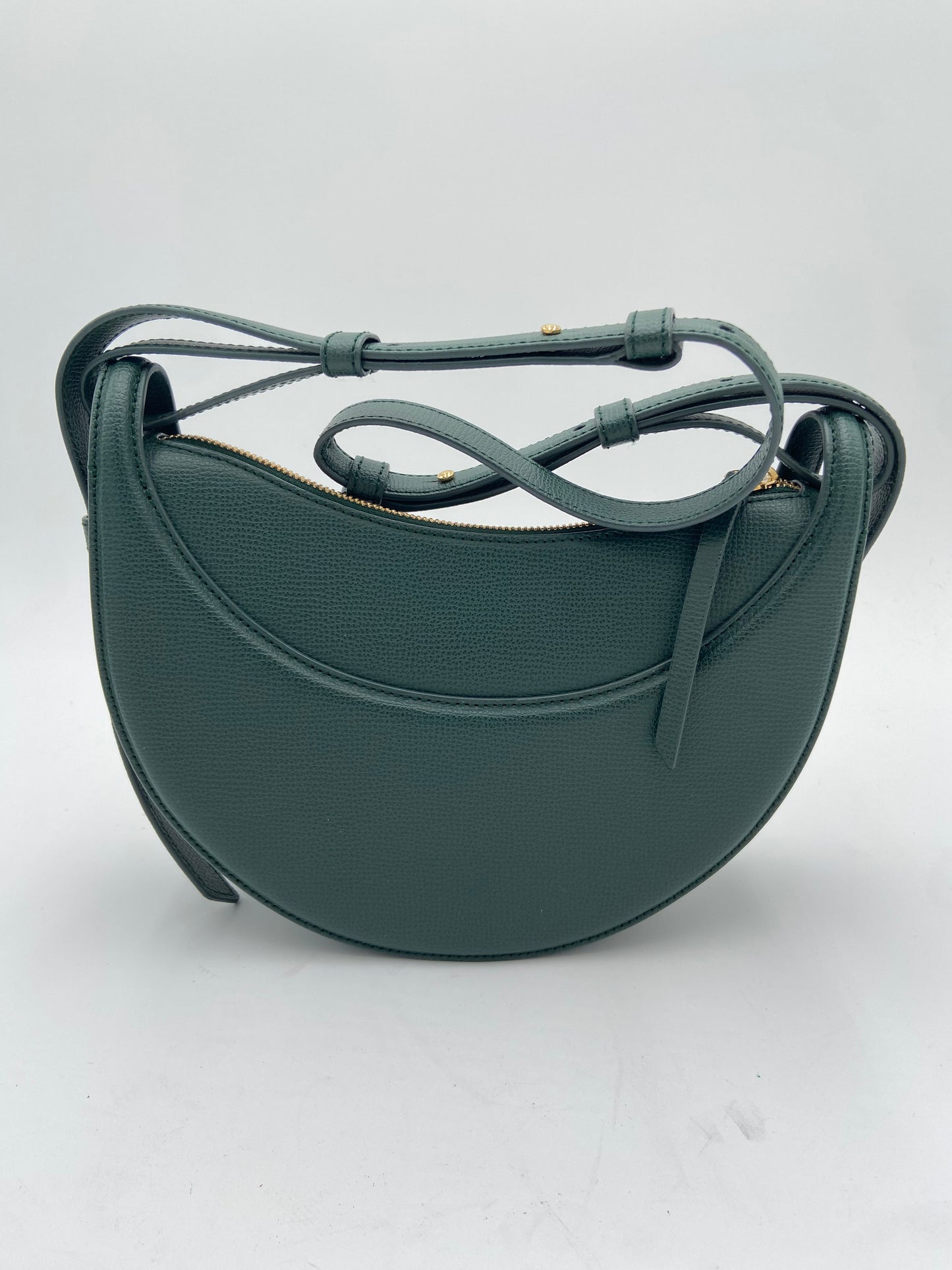 Polene Numero Dix Crossbody Bag Edition Textured Green