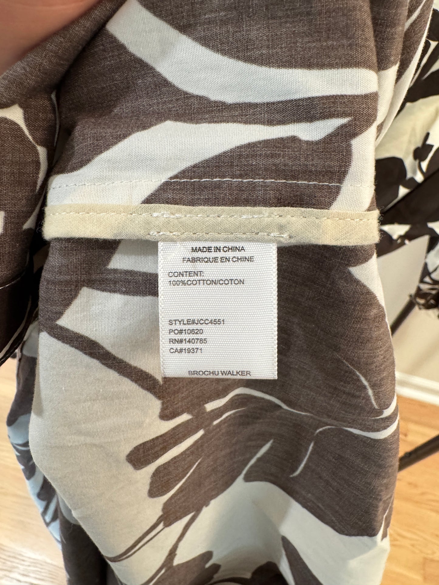 Brochu Walker The Kate Printed Maxi Dress in Java Combo size XS