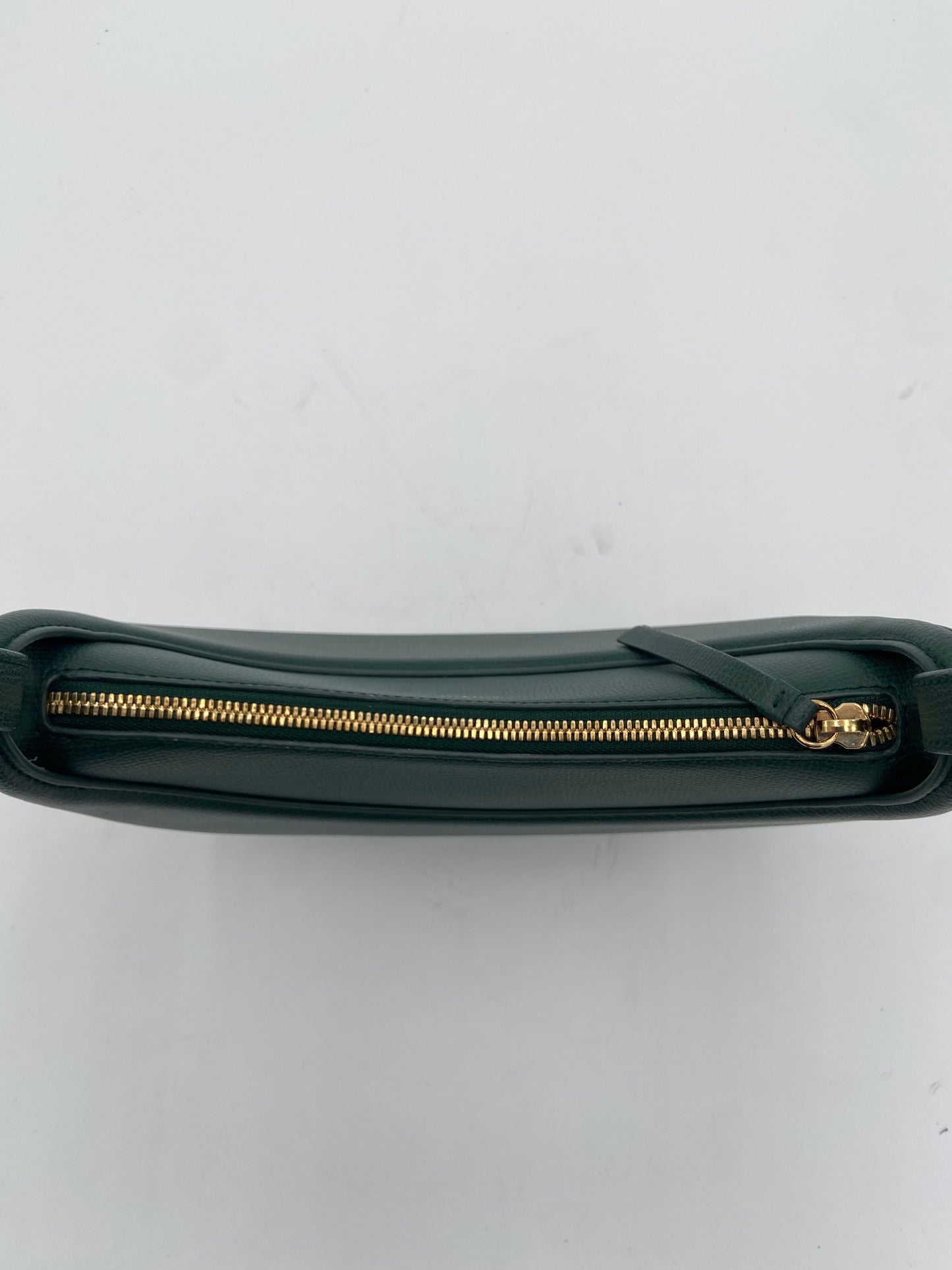 Polene Numero Dix Crossbody Bag Edition Textured Green