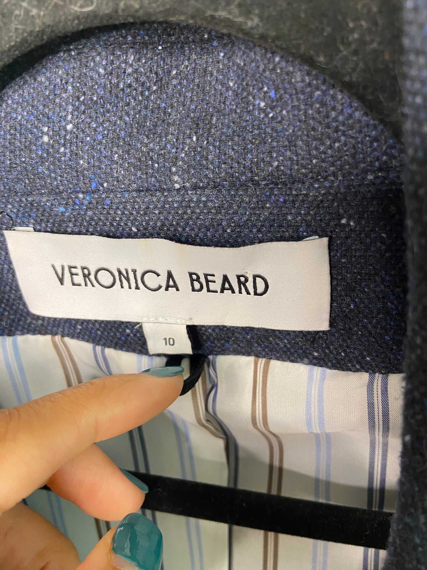 Veronica Beard Aaliyah Dickey Jacket Blazer size 10