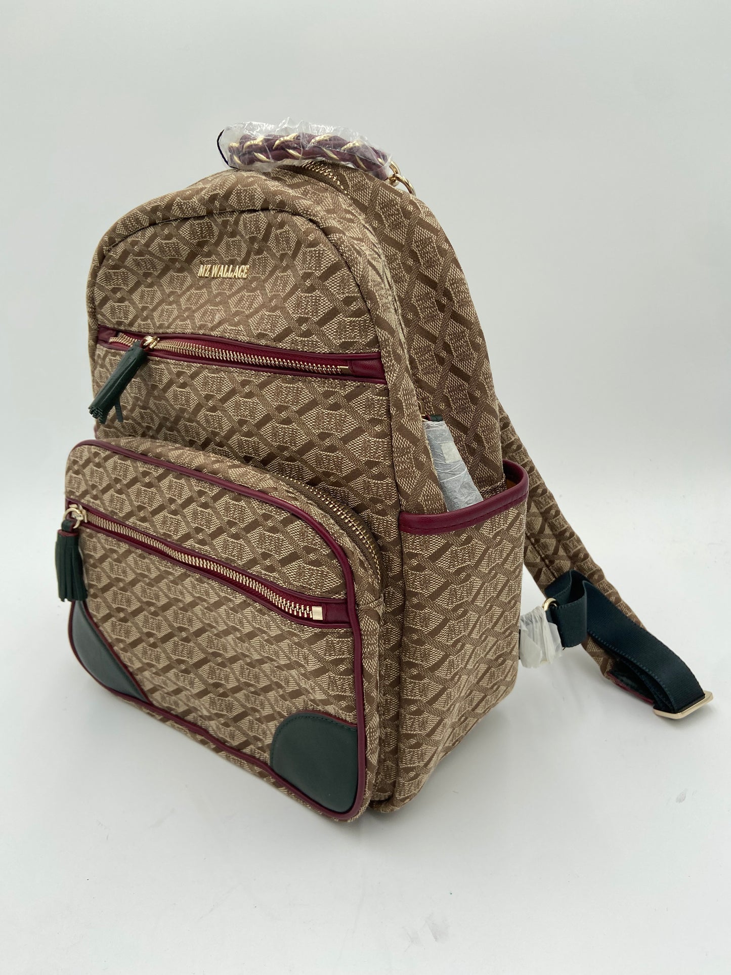 MZ Wallace Crosby Backpack Ivy Jacquard