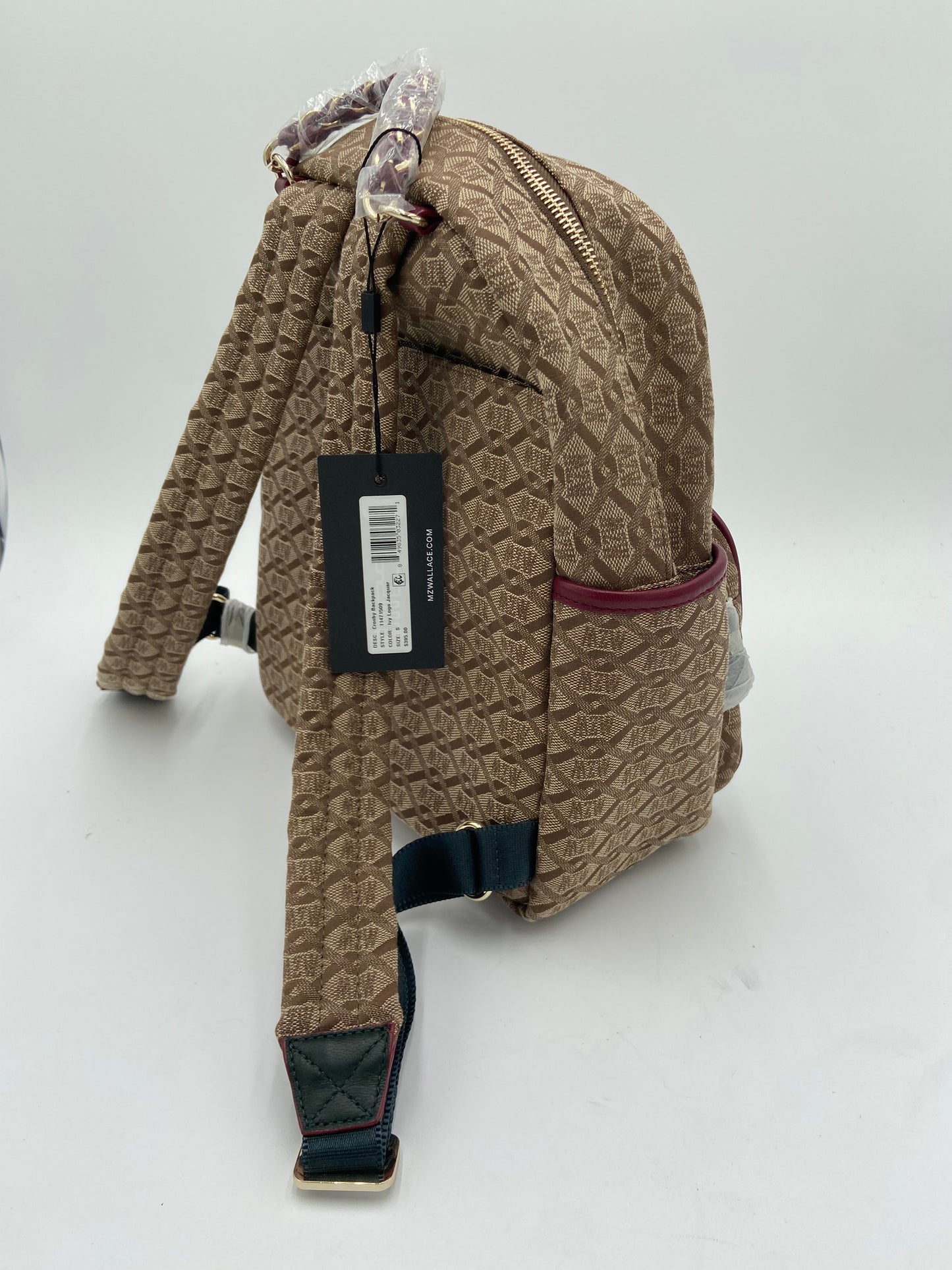 MZ Wallace Crosby Backpack Ivy Jacquard