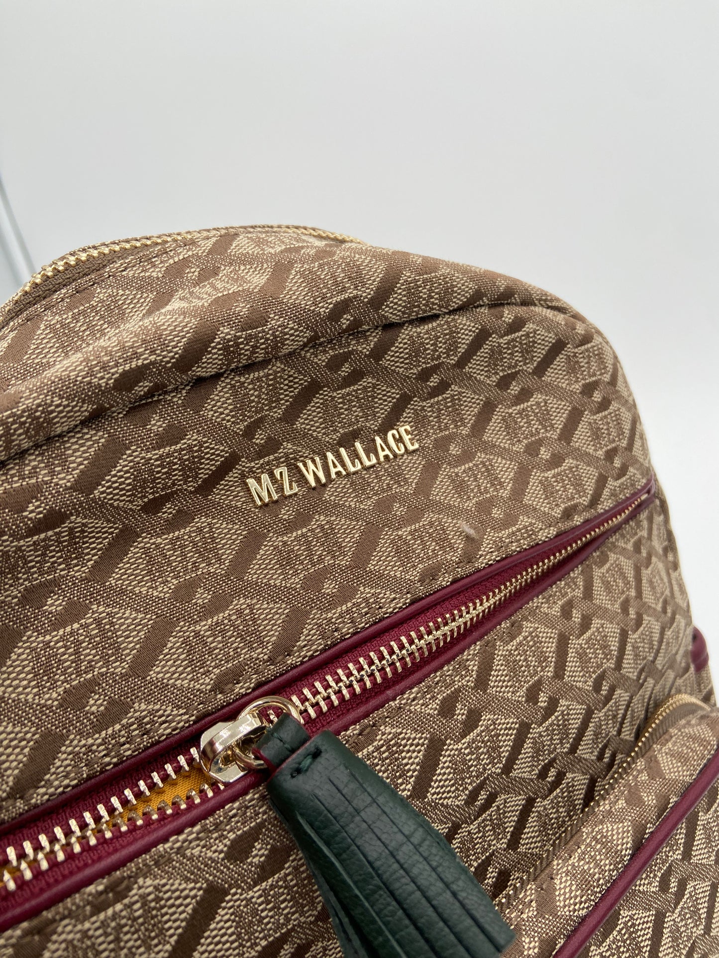 MZ Wallace Crosby Backpack Ivy Jacquard