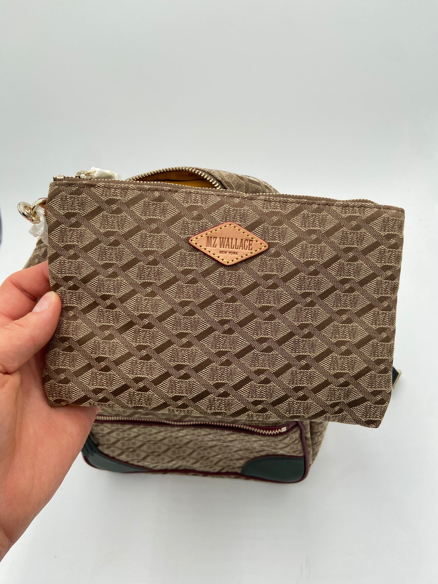 MZ Wallace Crosby Backpack Ivy Jacquard