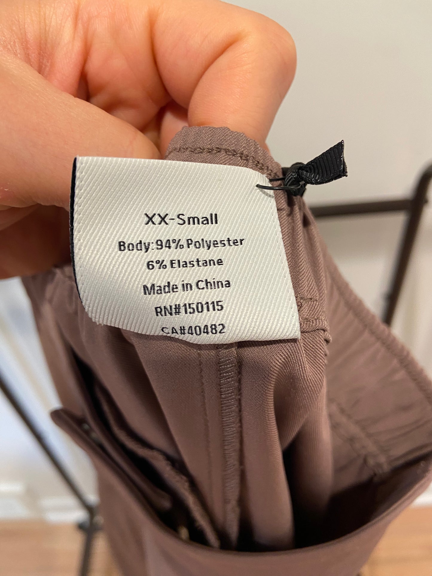 Varley Mariya Easy Pleat Short 4.5" Deep Taupe size XXS