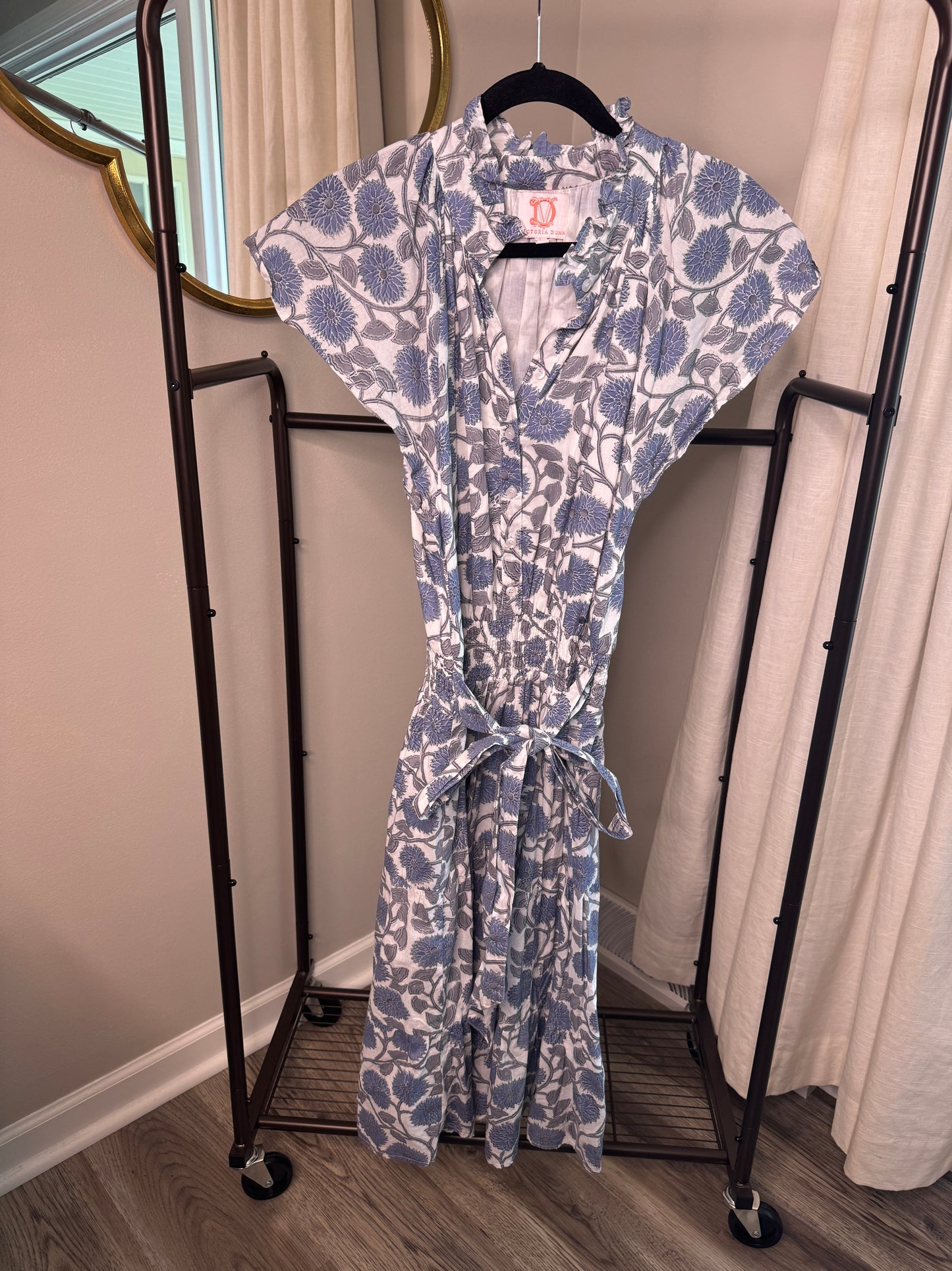 Victoria Dunn Midi Dress size L