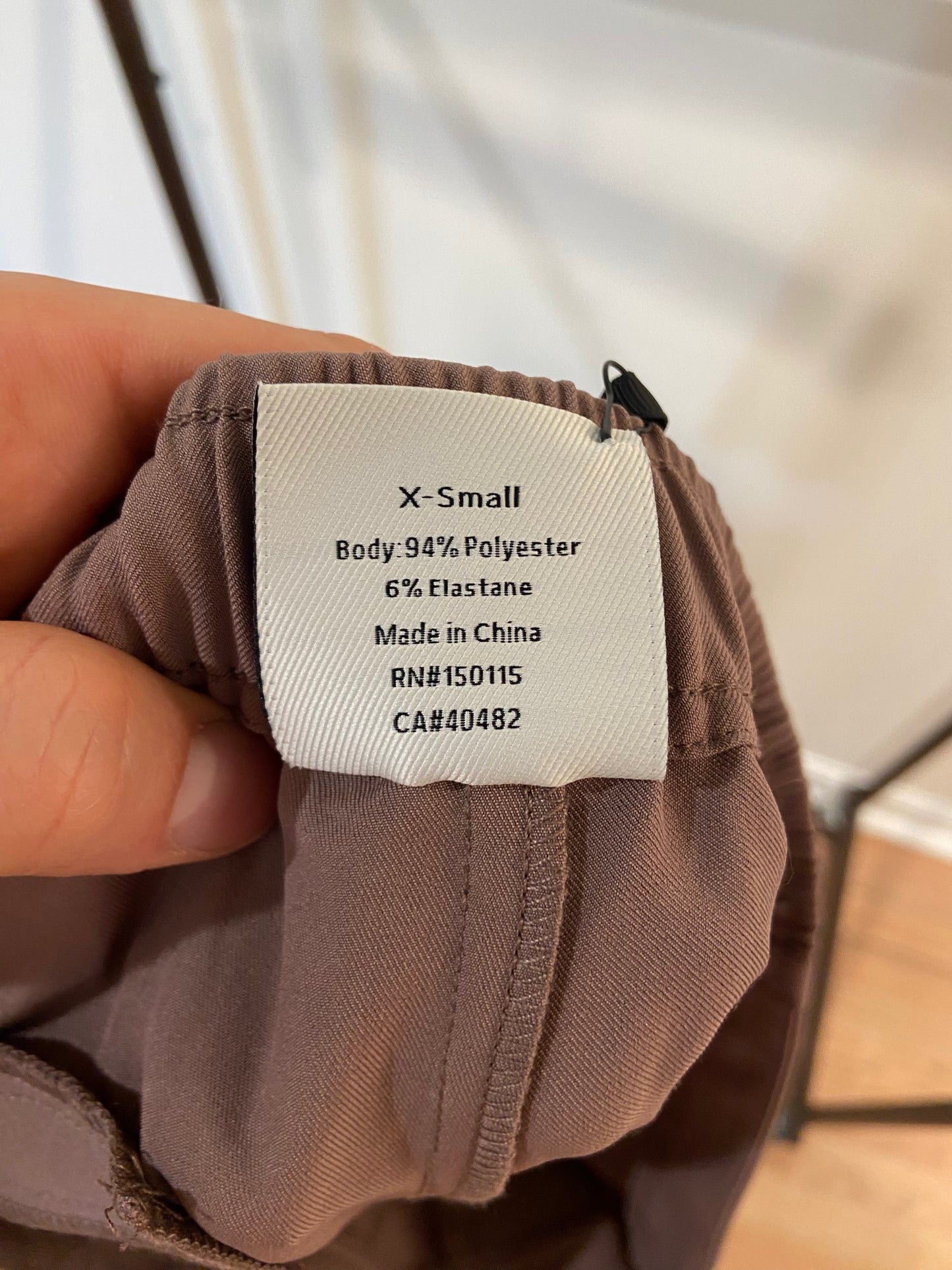 Varley XXS Mariya Easy Pleat Short 4.5" Deep Taupe size XS
