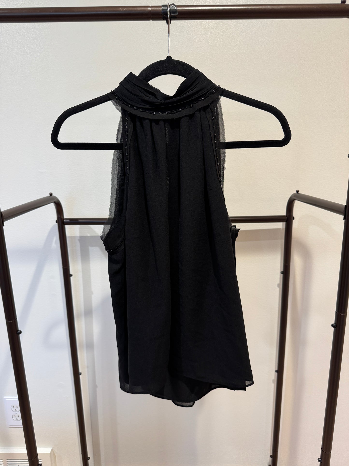 Veronica Beard Tanisha Silk Halter Top size 8