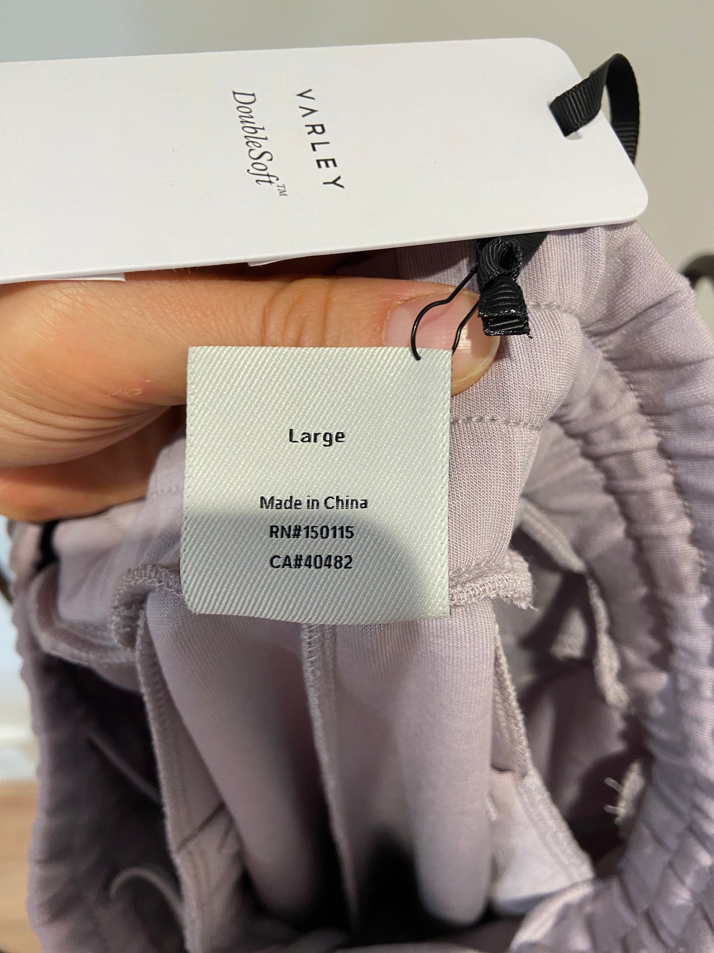 Varley Doublesoft The Slim Pant 27.5 Raindrops size L