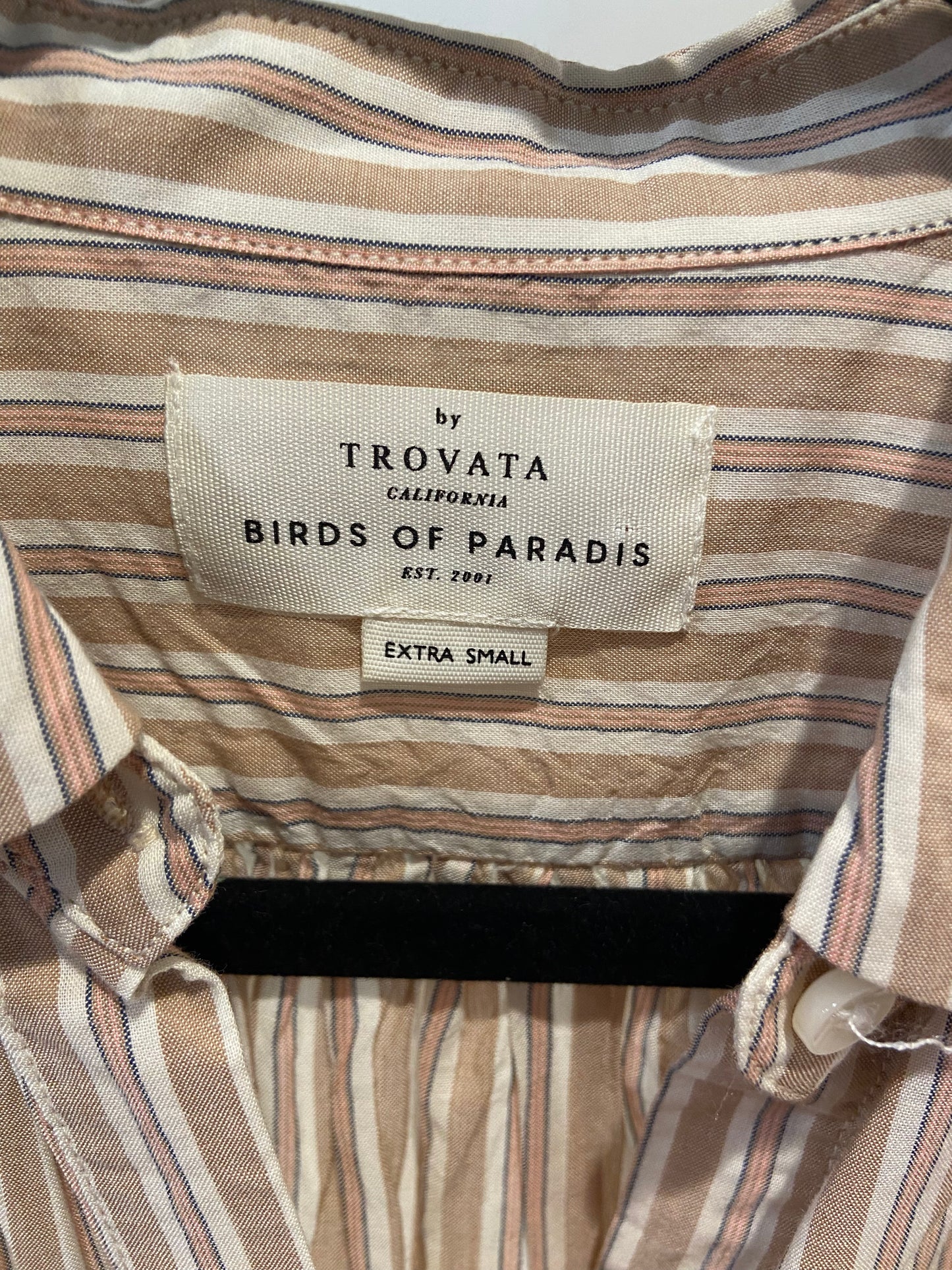 Trovata Della Shirt Burro Stripe size XS