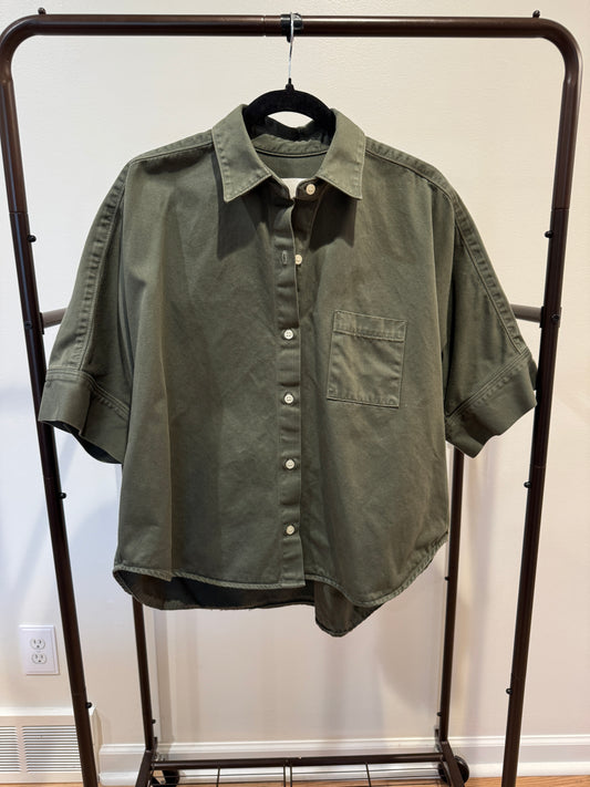 Citizens of Humanity Claire Origami Shirt in Costes size XS