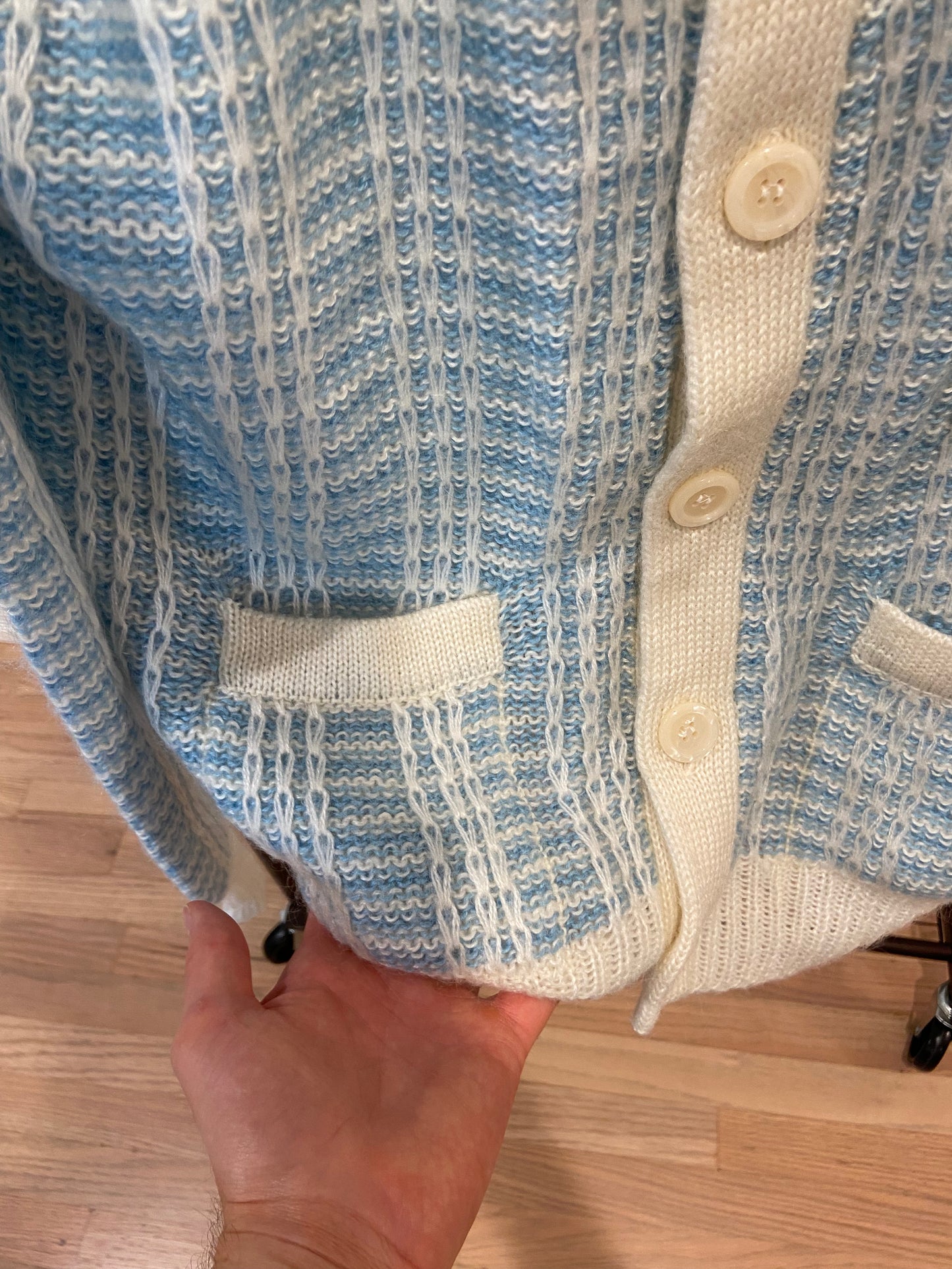 Christian Dior Mohair Blend Cardigan size Large