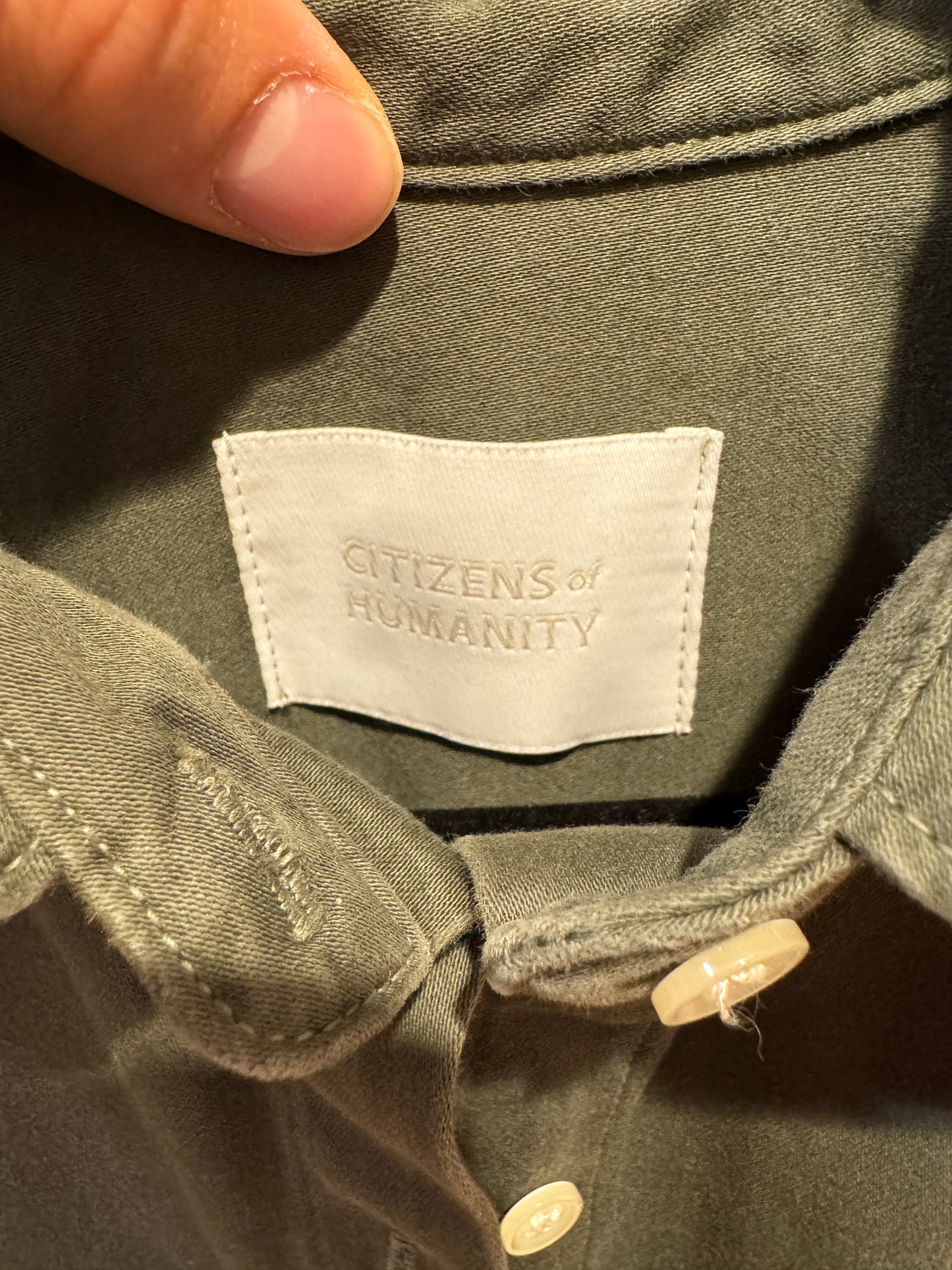 Citizens of Humanity Claire Origami Shirt in Costes size XS