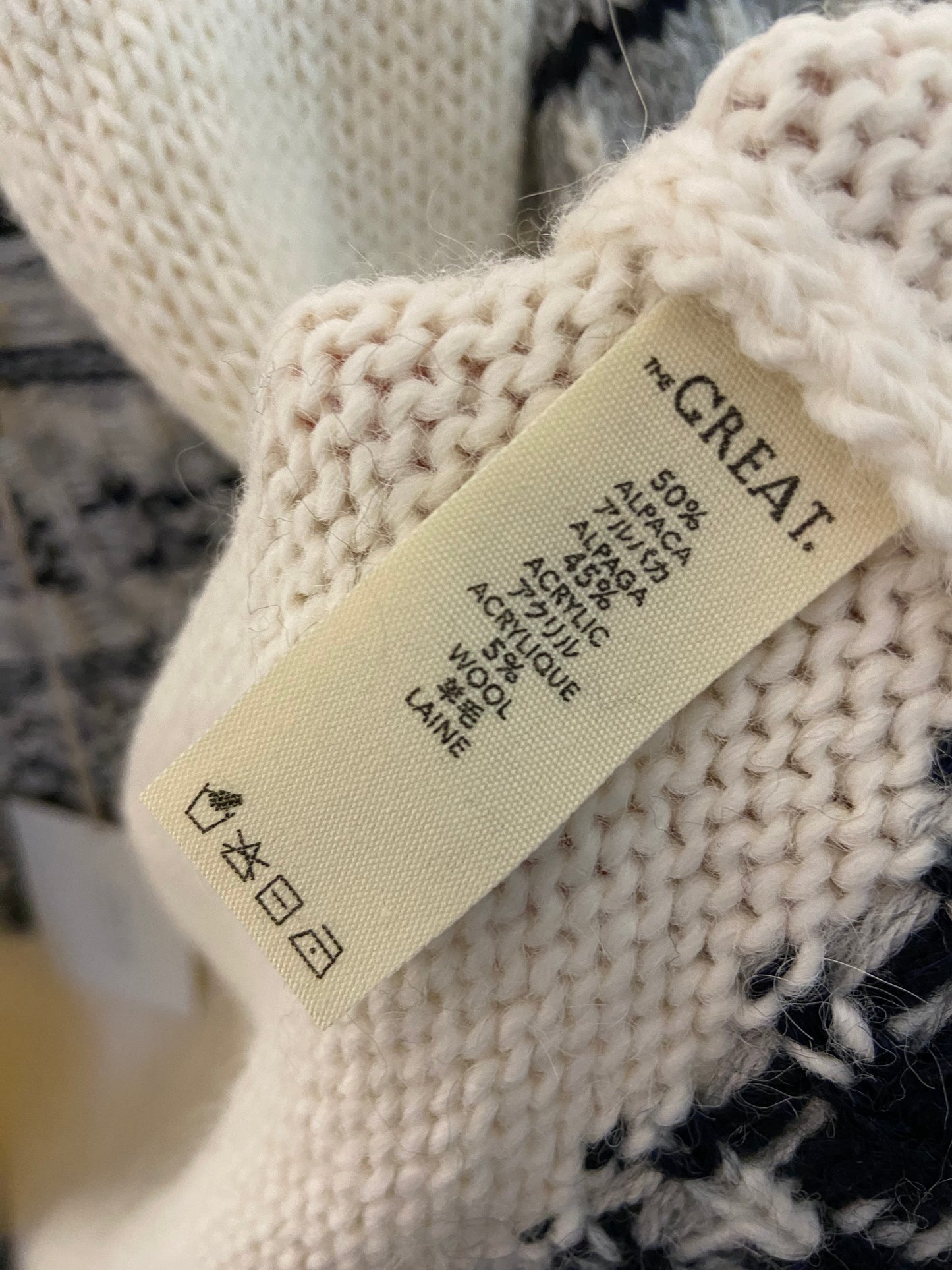 The Great Winter Fair Isle Lodge Cardigan size S