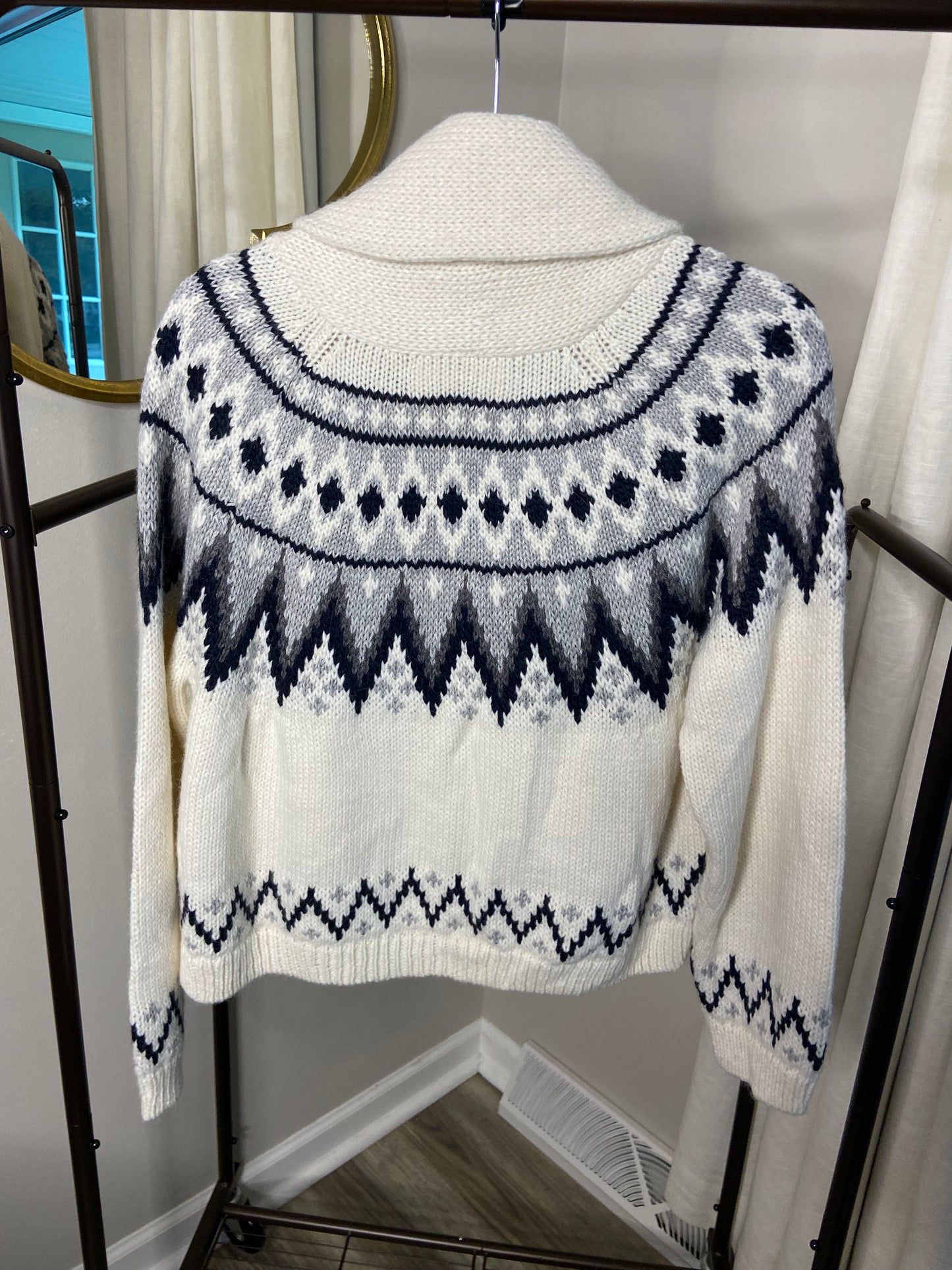 The Great Winter Fair Isle Lodge Cardigan size S