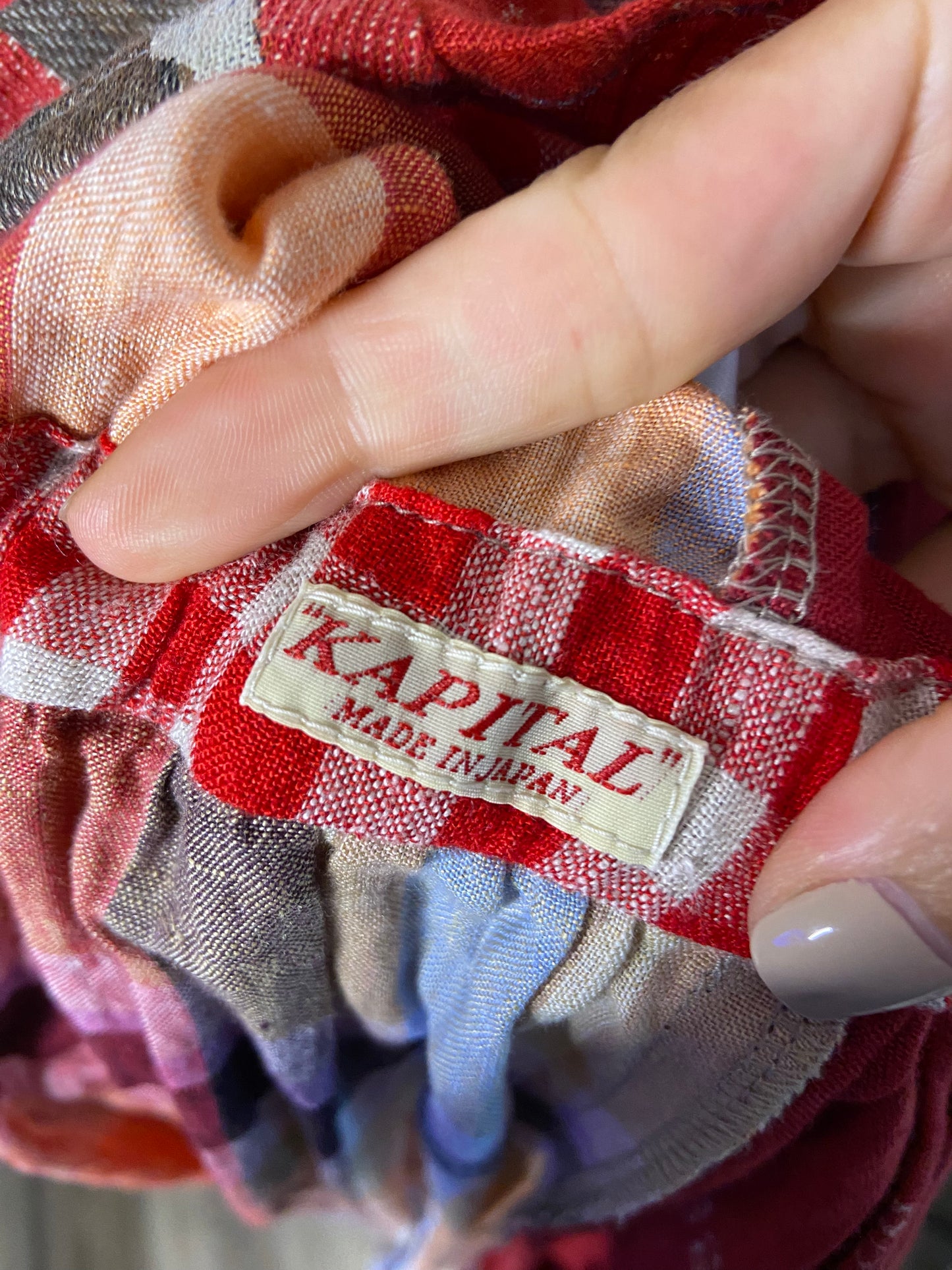 Kapital Crazy Patchwork Khalo Dress ONE SIZE