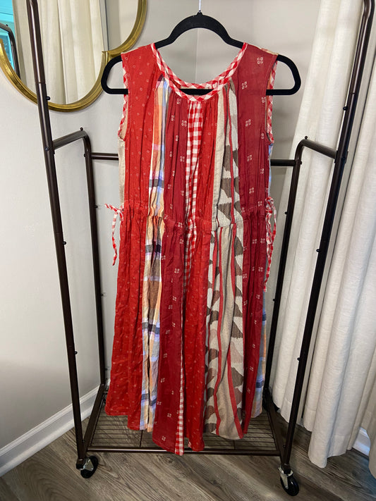 Kapital Crazy Patchwork Khalo Dress ONE SIZE