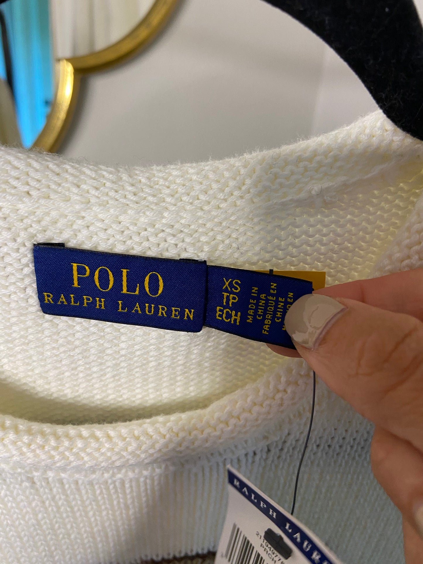 Polo Ralph Lauren Bear Sweater size XS