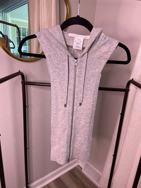 Veronica Beard Cashmere Dickey Hoodie size 00-14