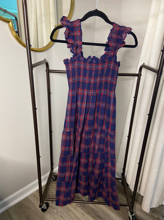 Hill House Ellie Nap Dress Tartan size XS