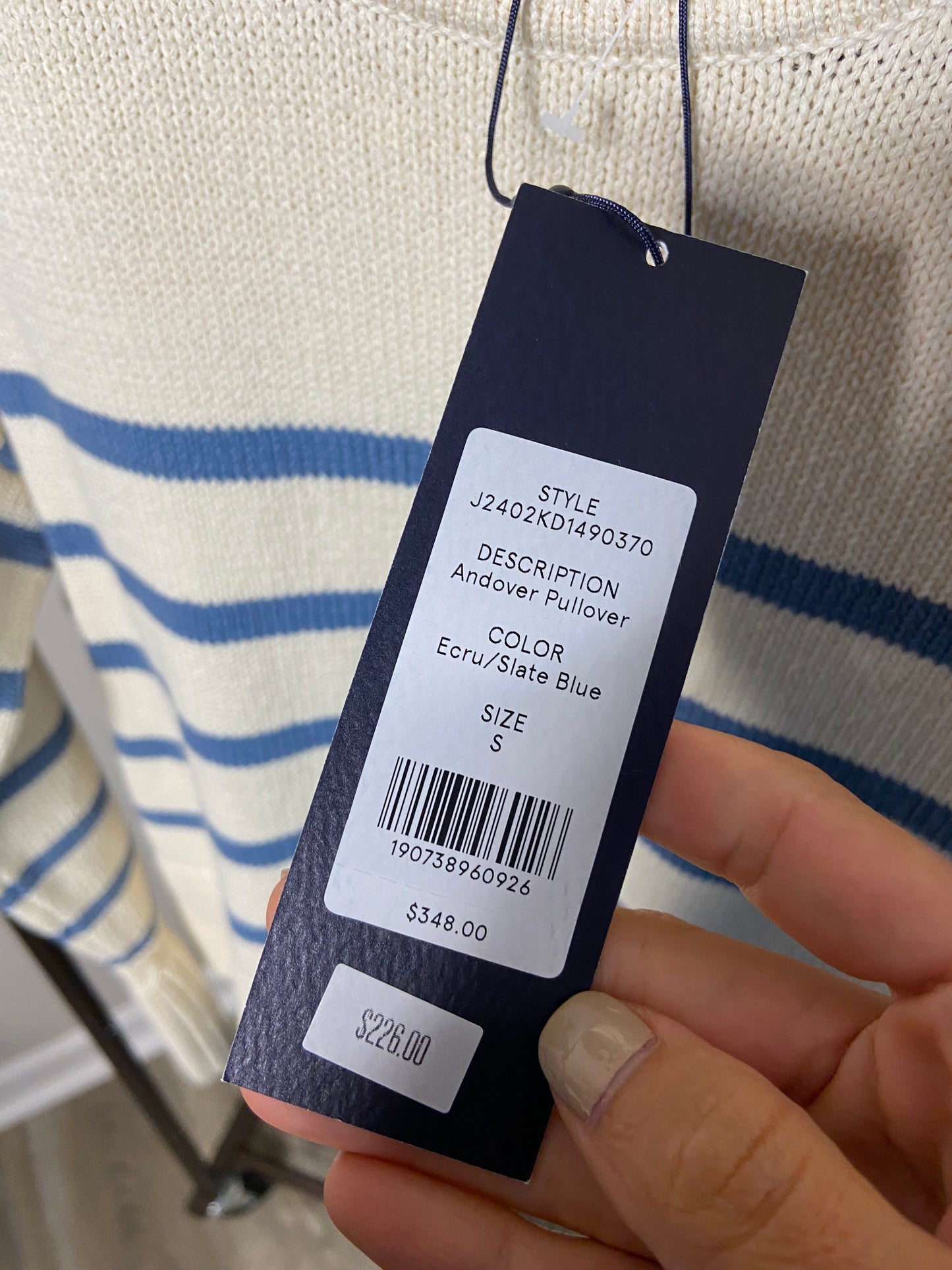 Veronica Beard Andover Pullover Sweater size S