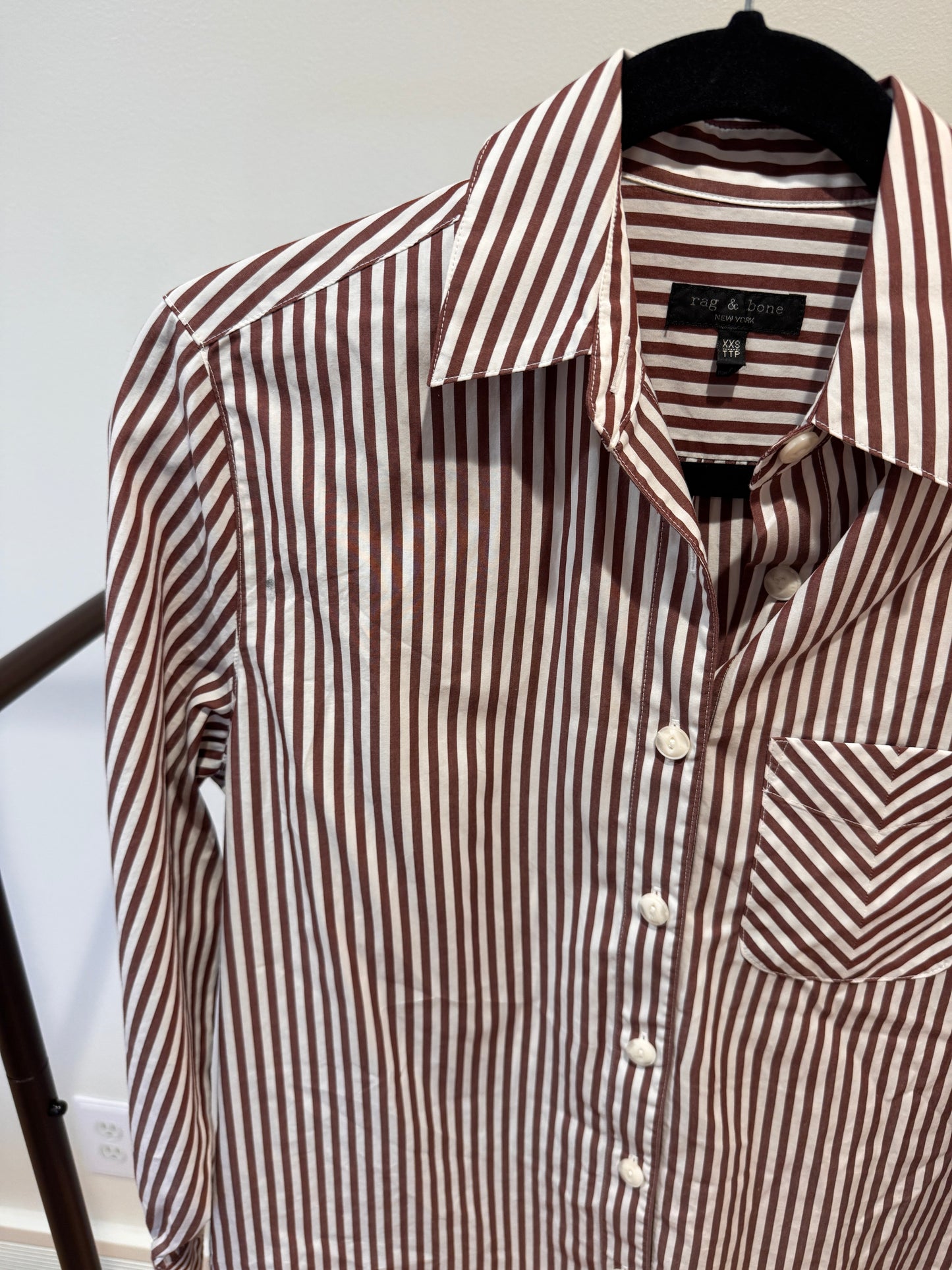 Rag and Bone Maxine Button Down Shirt size XXS