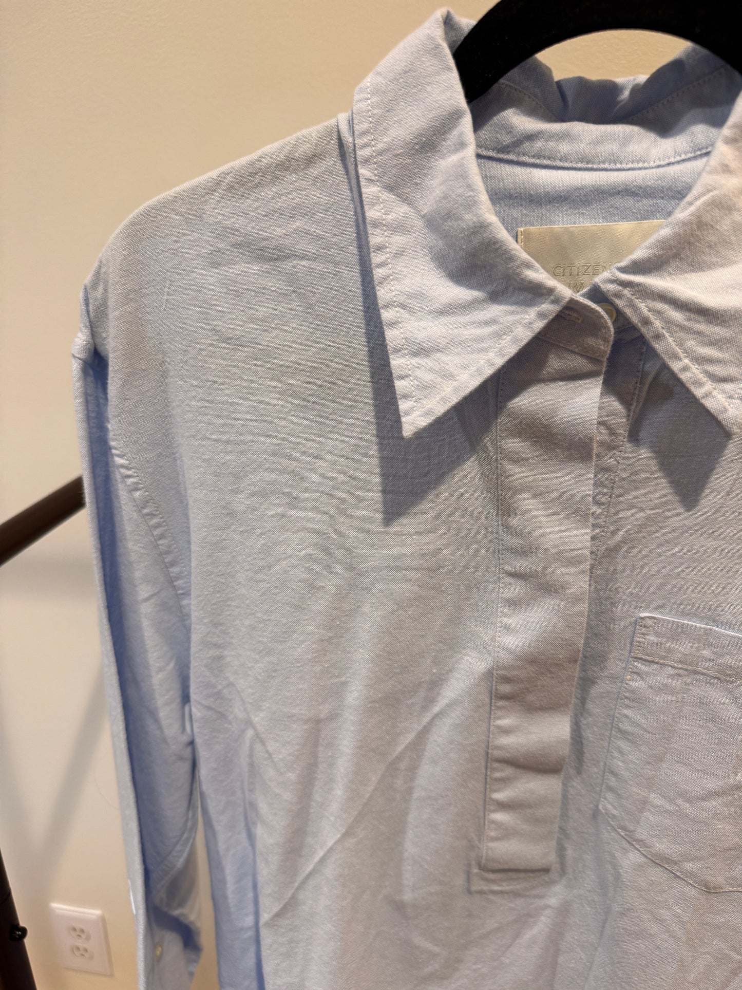 Citizens of Humanity Aave Oversize Cuff Shirt size XS