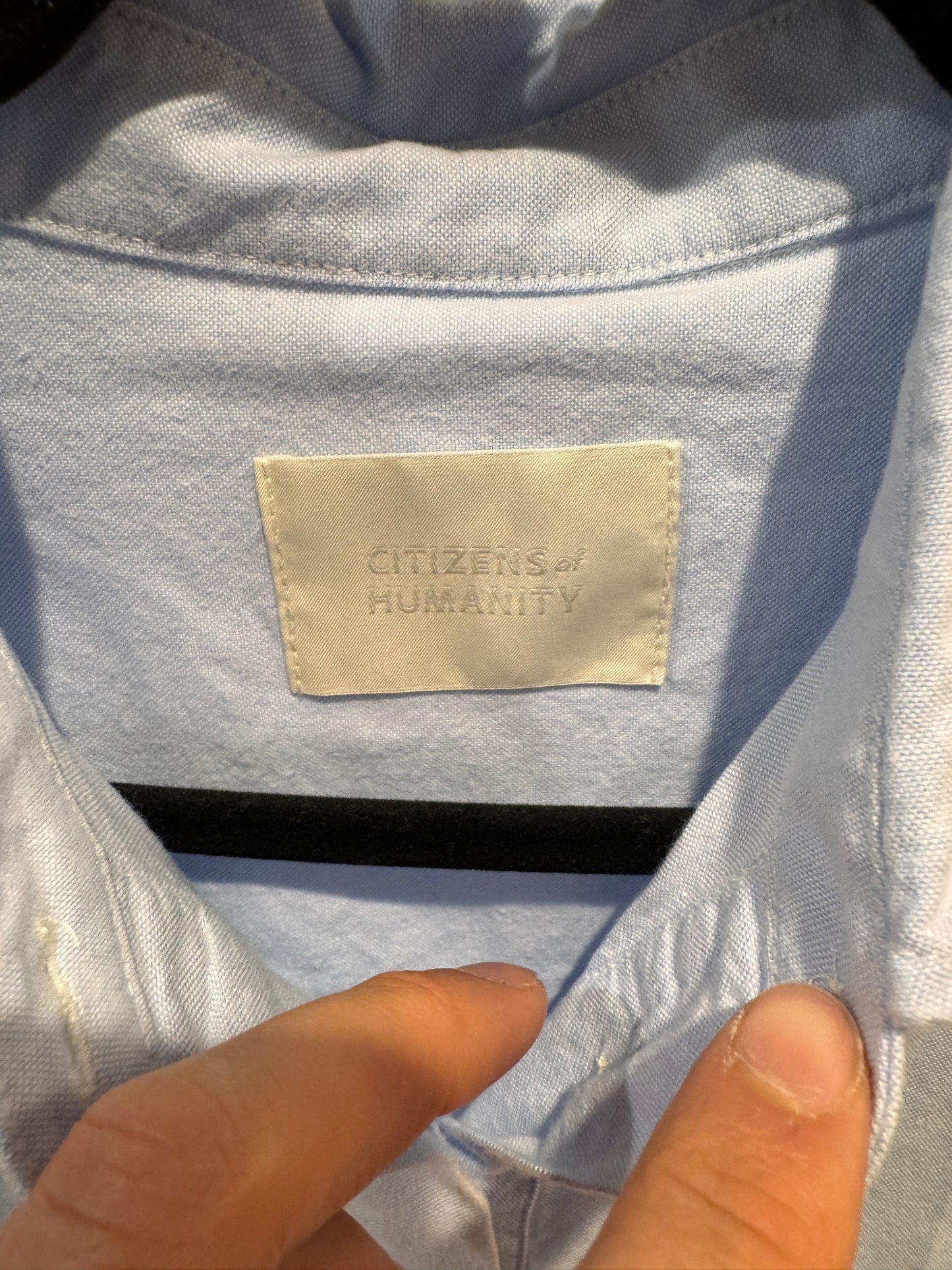 Citizens of Humanity Aave Oversize Cuff Shirt size XS