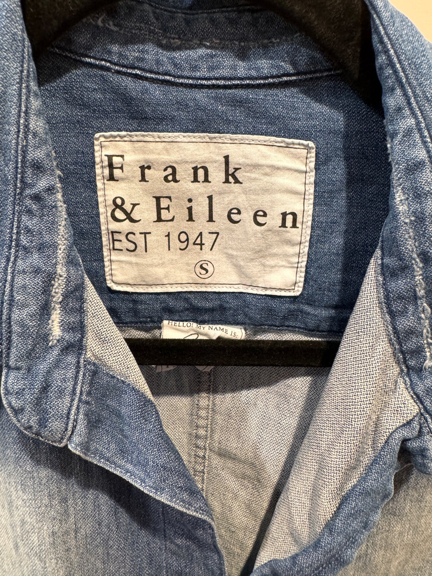 Frank and Eileen Barry Distressed Vintage Wash size S