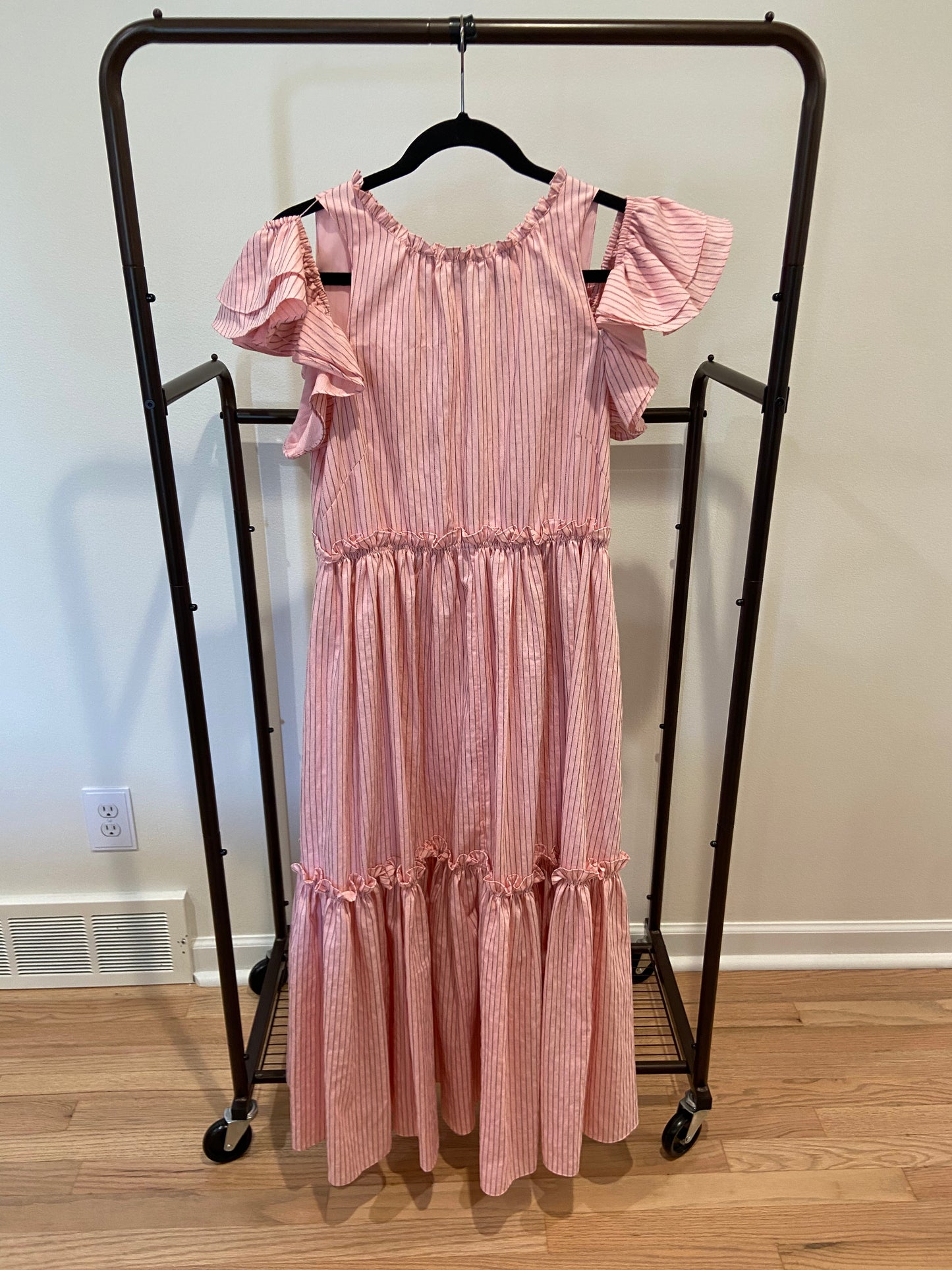 Cinq a Sept Sofia Stripe Midi Dress size 4