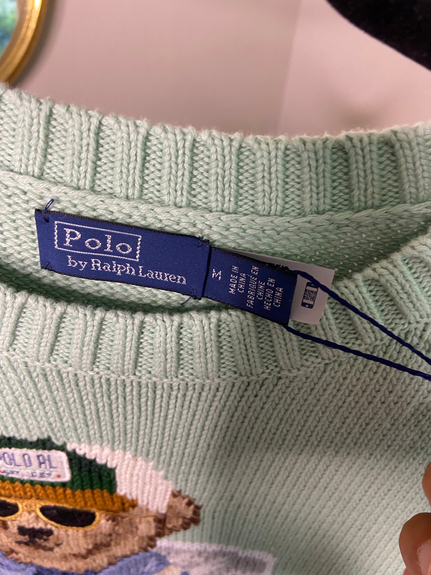 Polo Ralph Lauren Bear Sweater size M