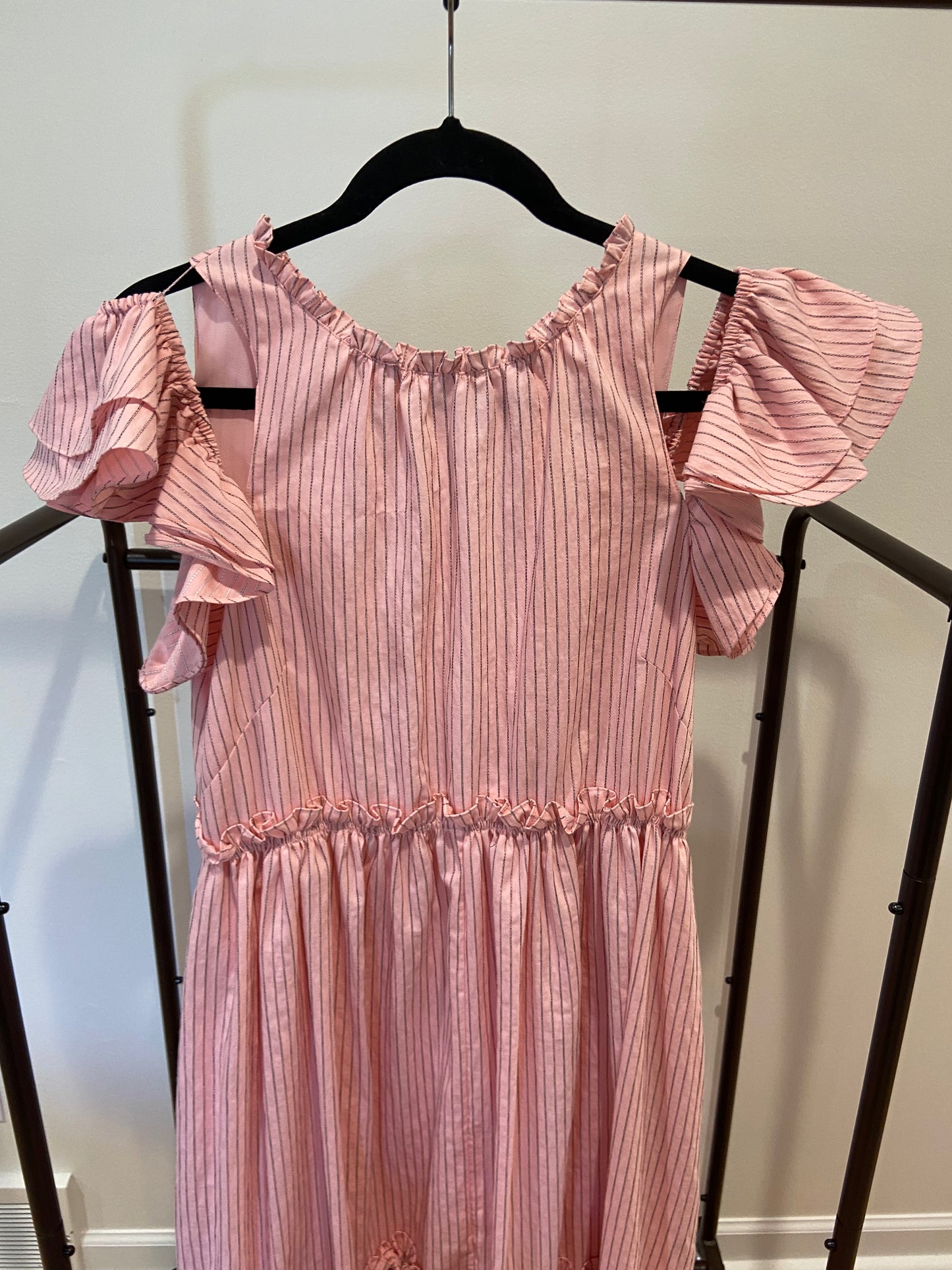 Cinq a Sept Sofia Stripe Midi Dress size 4