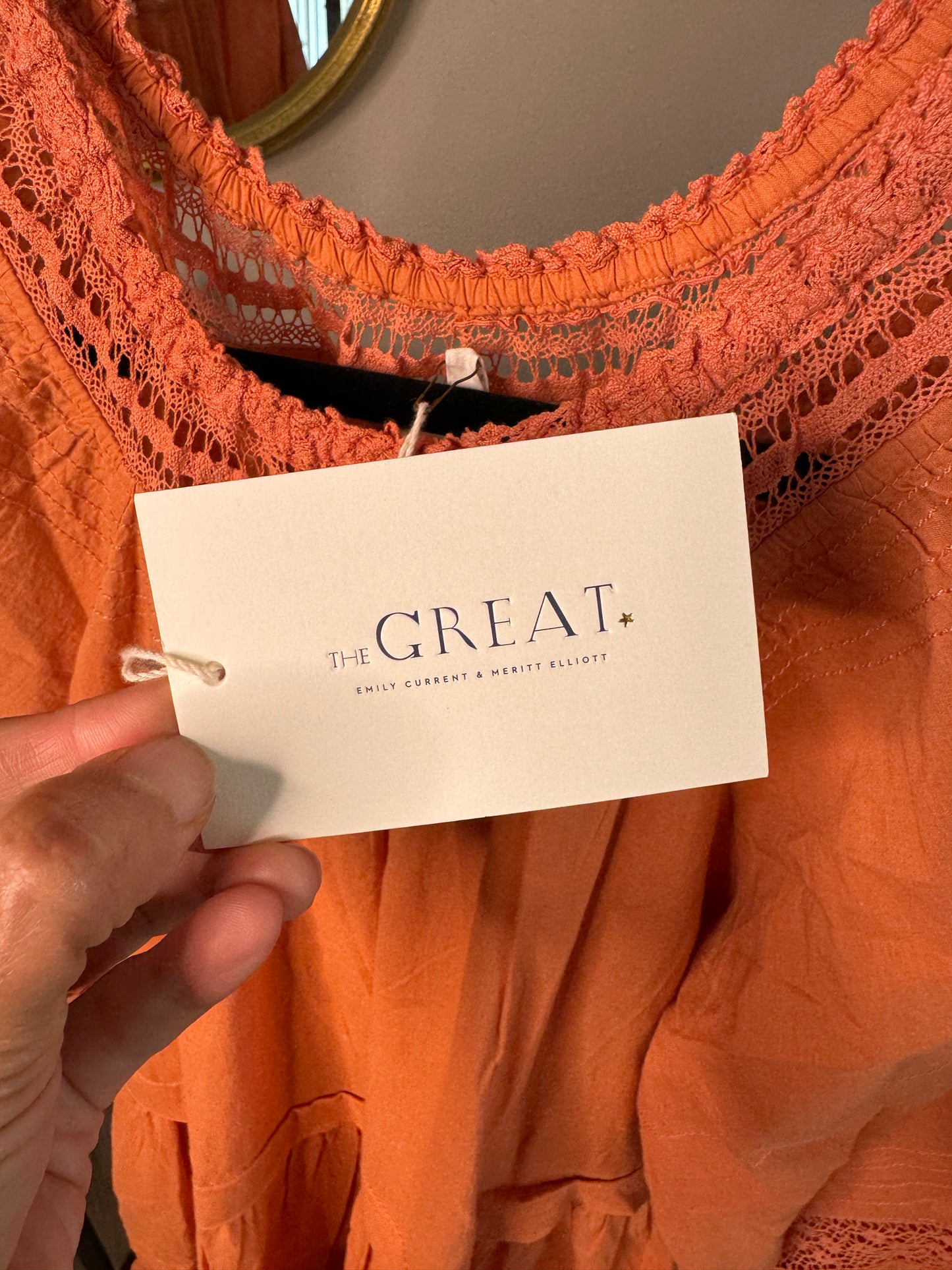 THE GREAT Short Nightindale Dress size XS