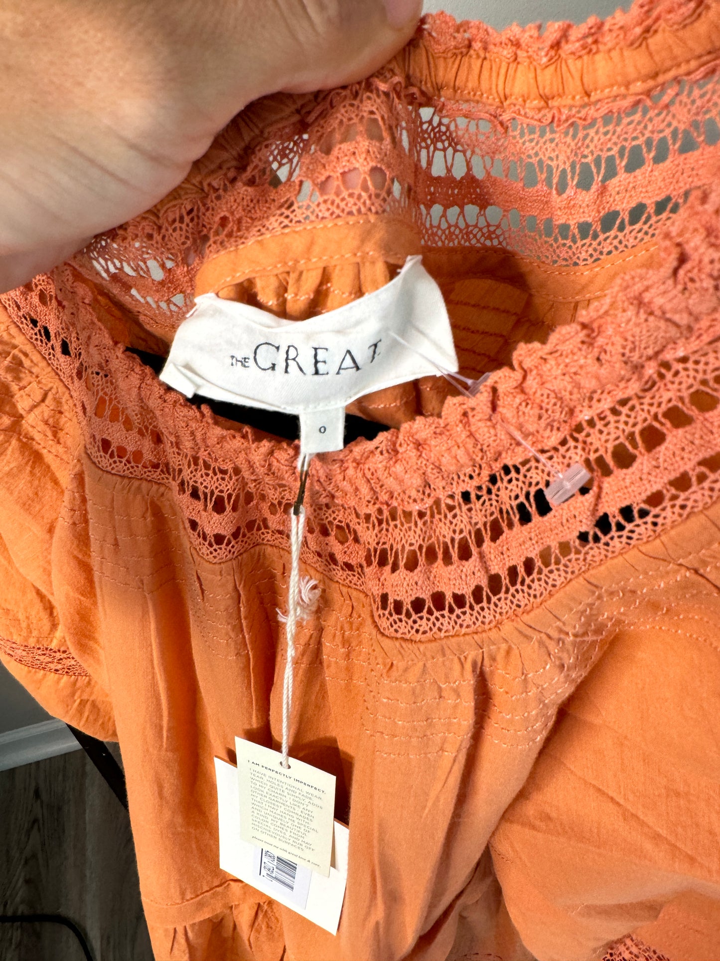 THE GREAT Short Nightindale Dress size XS