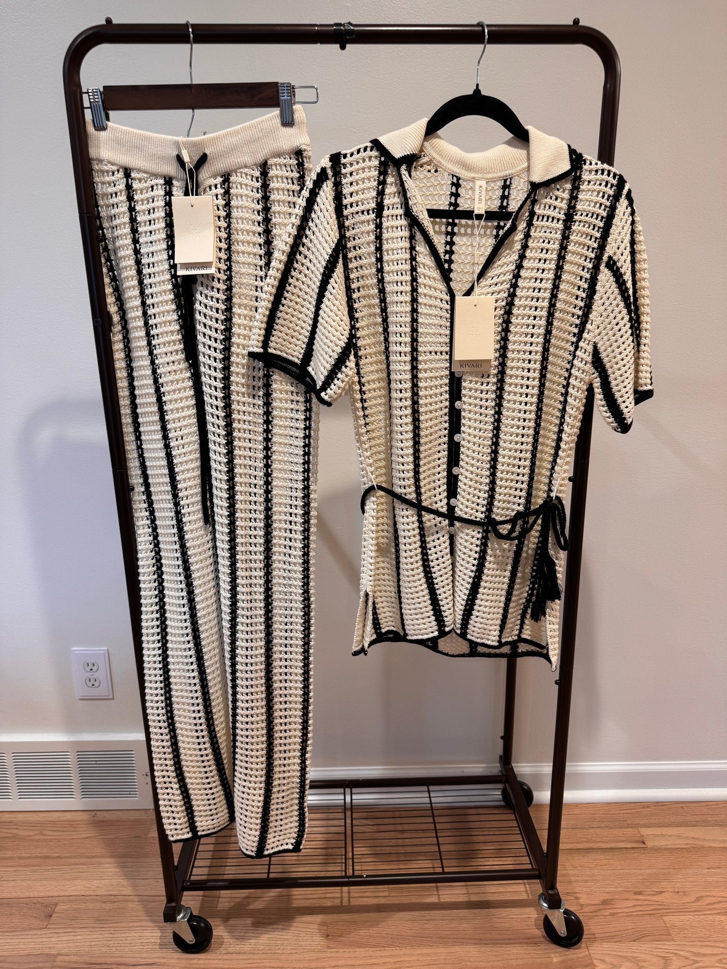 Kivari Juni Knit Pants with Juni Knit Top size XS/S