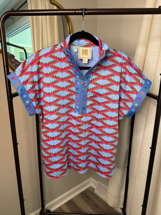 Emily McCarthy Poppy Pullover in Ric Rac size M
