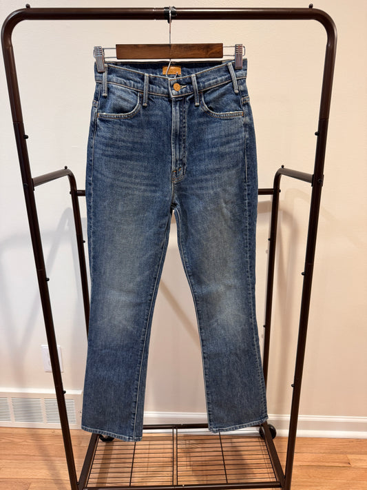 Mother The Hustler Ankle Jeans in Bending the Rules Wash size 26