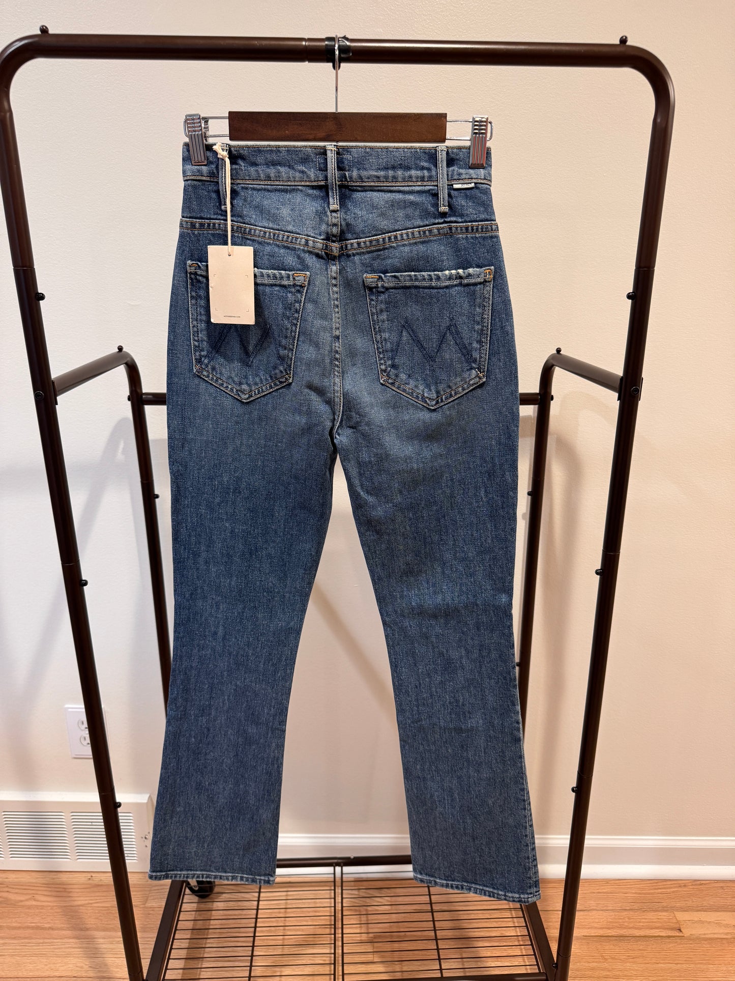 Mother The Hustler Ankle Jeans in Bending the Rules Wash size 26