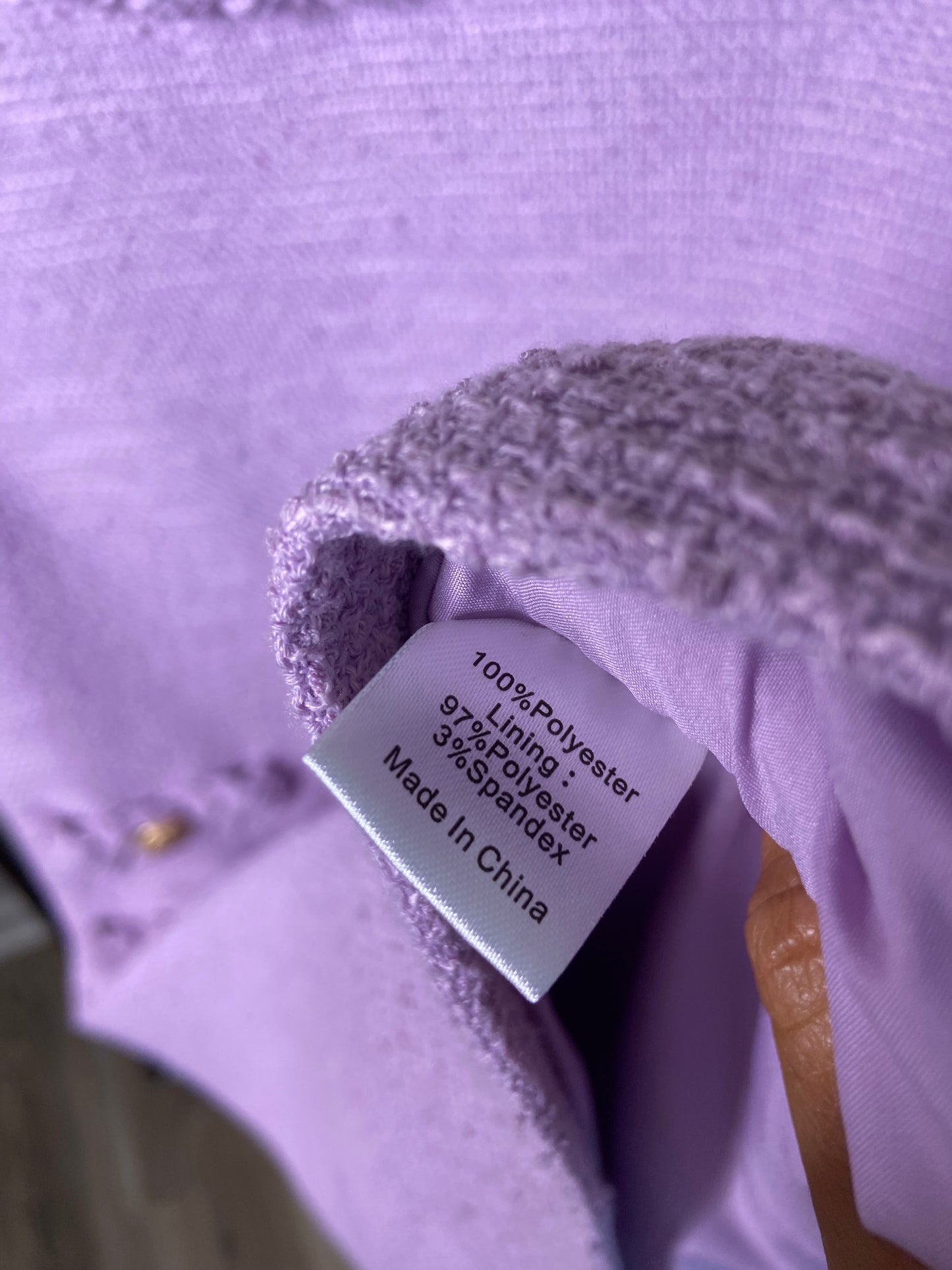 Tuckernuck Tweed Jackie Mini Dress size S